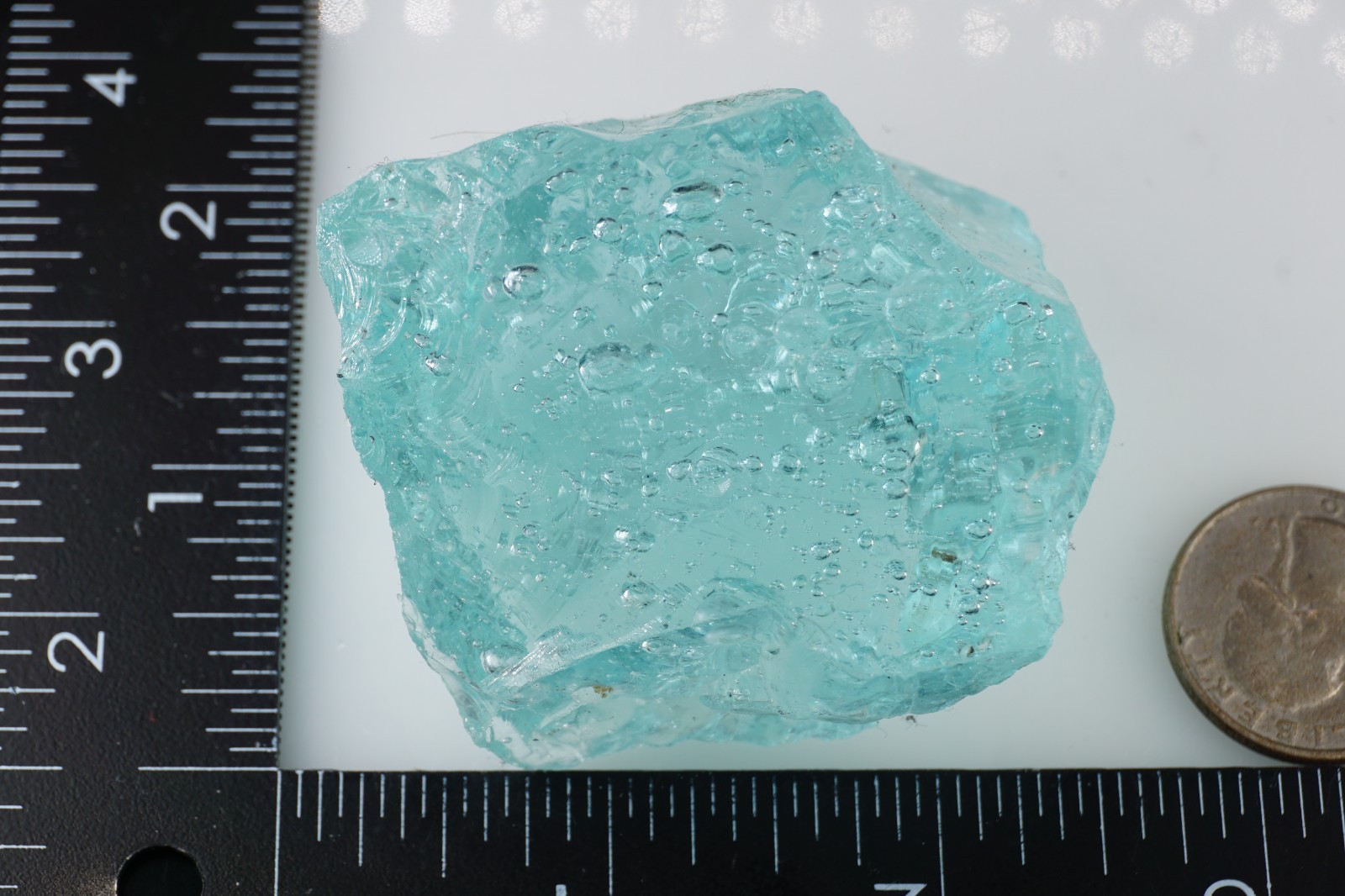 Andara Crystal — Newsky Aqua , RARE – 135g (Monoatomic REIKI) #aqu6