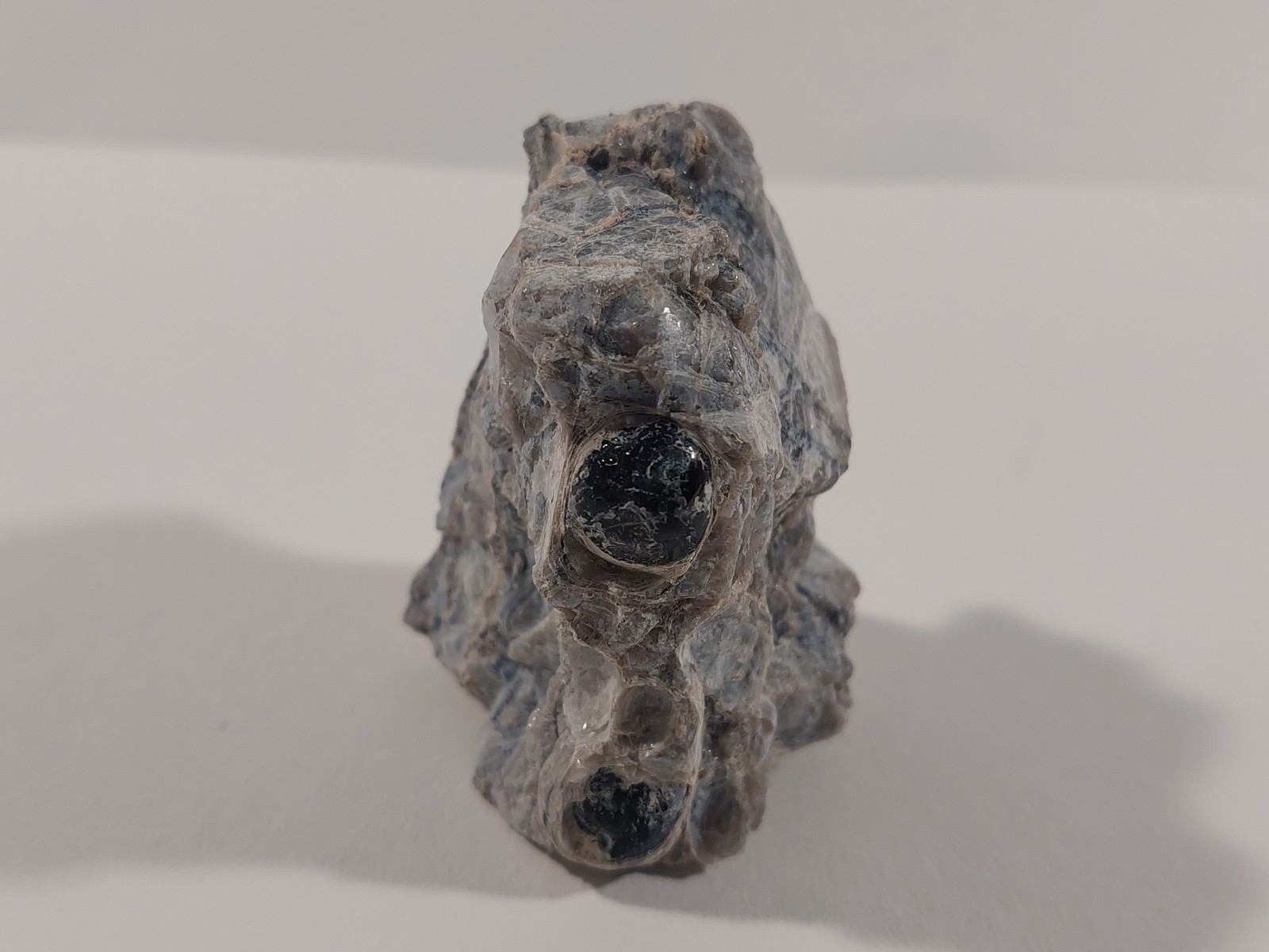 Multiple Apache Tear Obsidian Stone encased in a 130g natural matrix of pearlite