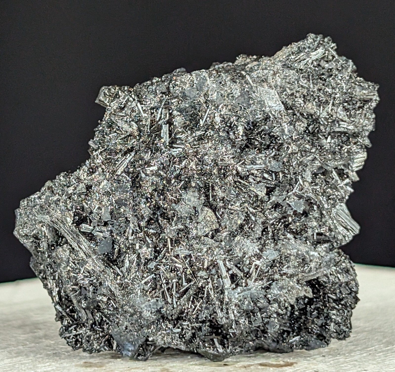 Black Tourmaline Cluster Raw Specimen Crystal Mineral Chakra