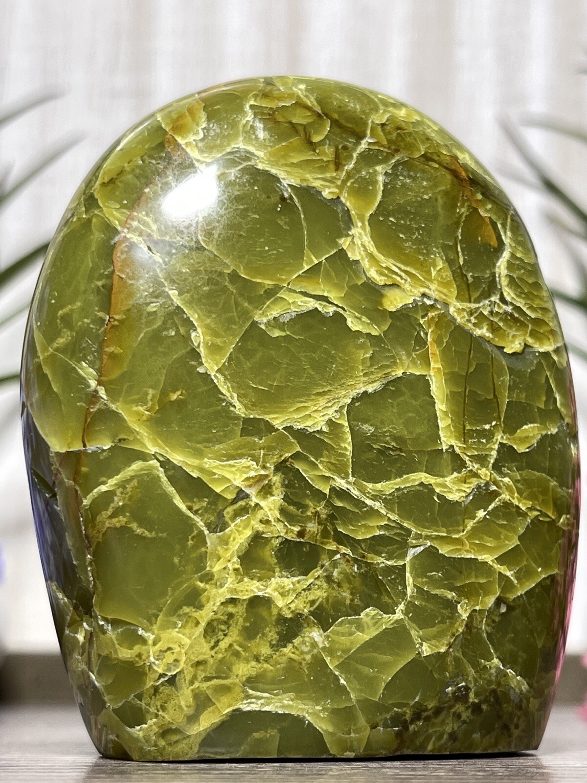 GREEN OPAL FREEFORM – Mineral Chakra Reiki Crystal Witch Energy Meditation Tower