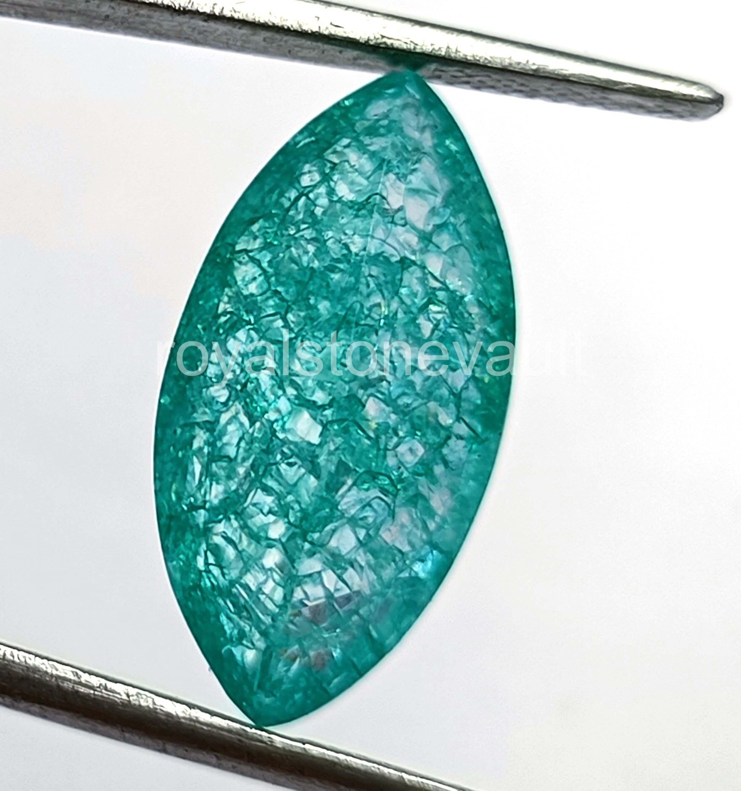 12.00 Ct Natural Green Emerald Marquise Shape Loose Gemstone IGL Certified 5AOI
