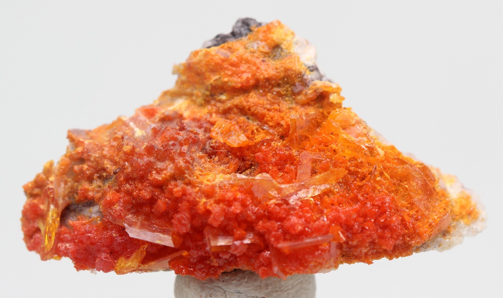 WULFENITE MIMETITE Crystal Cluster Mineral Natural Specimen ROWLEY MINE ARIZONA