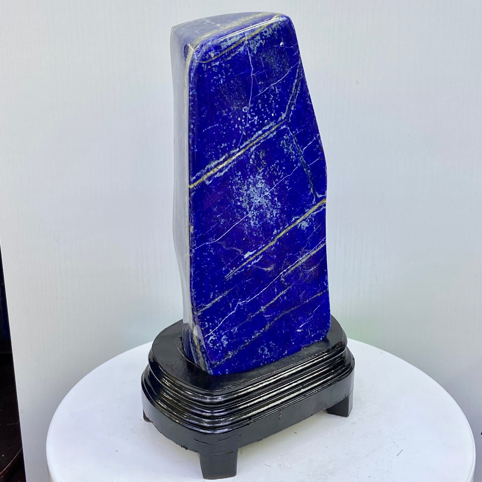 9.39LB Lapis Lazuli Freeform Polished Rough Tumble Healing Crystal Specimen Ston