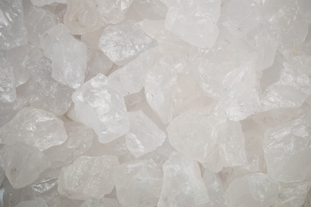1/2 lb Girasol Quartz Rough Stones – Natural Crystal Mineral Specimens Tumbling
