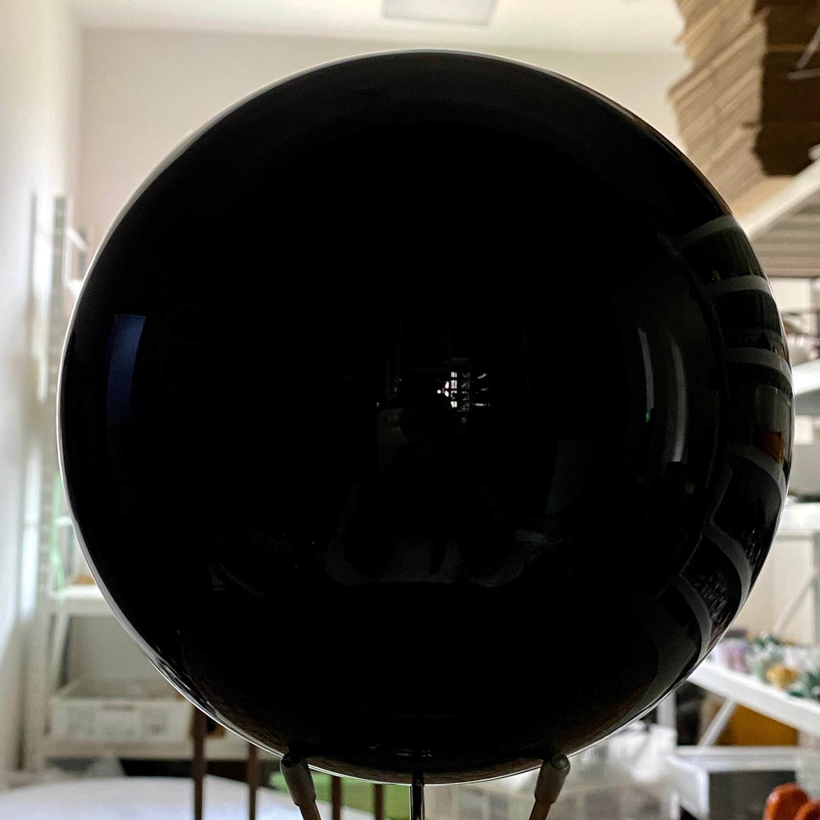 11.9 lb Natural Obsidian Crystal Ball Polished Sphere Psychic Reading