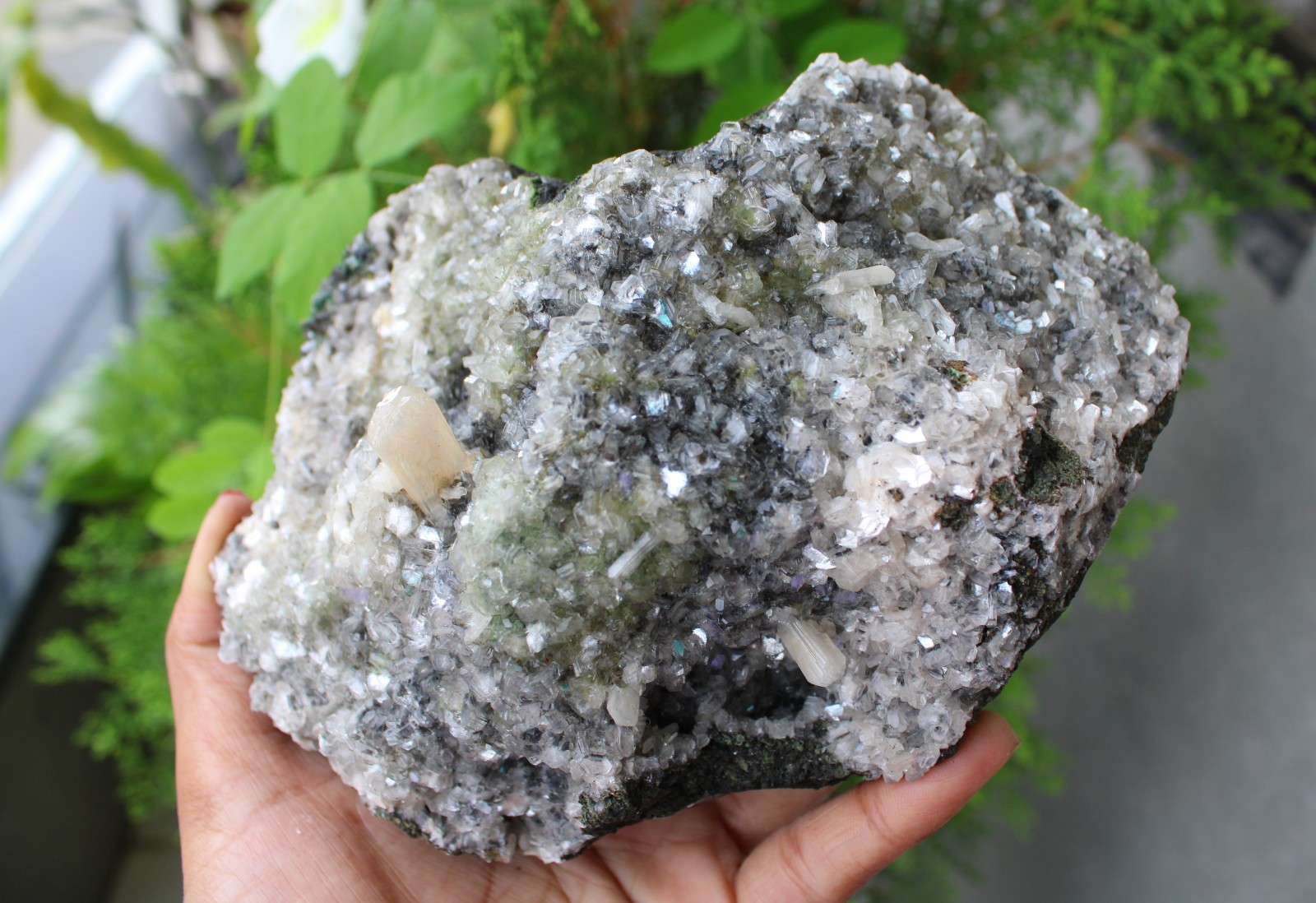 Stilbite Format On Heulandite Matrix Minerals Specimen#M91