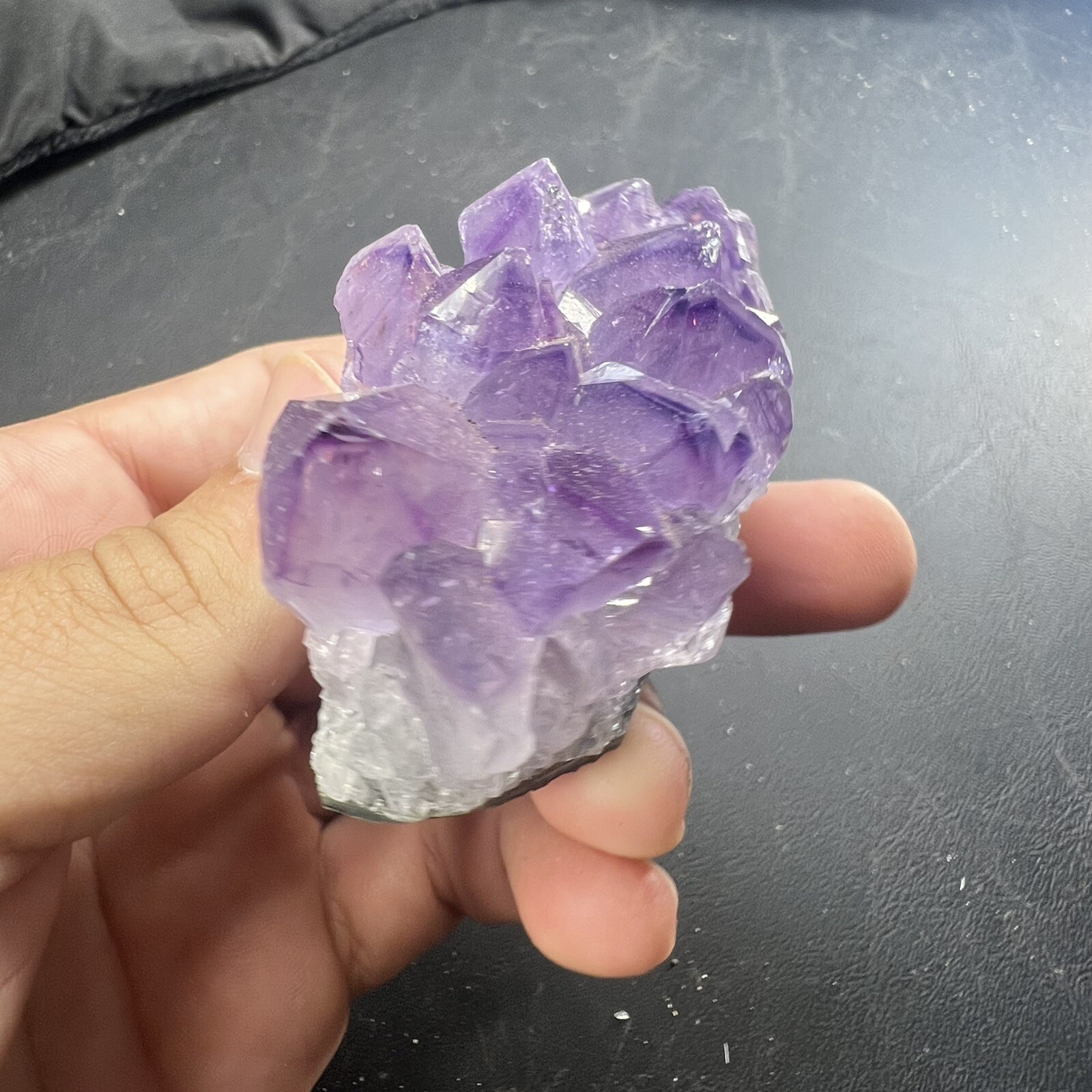 Amethyst Quartz Crystal Cluster from Uruguay