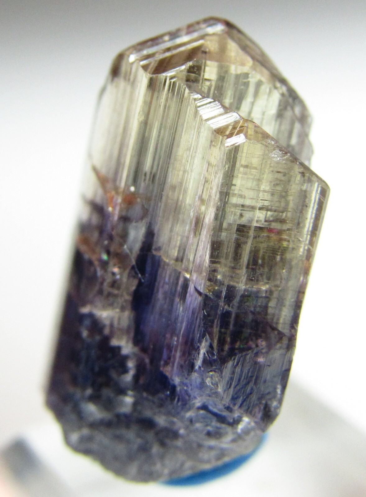 UNBELIEVABLE EXQUISITE FANCY COLOR GLASSY GEM TANZANITE CRYSTAL!!! TANZANIA