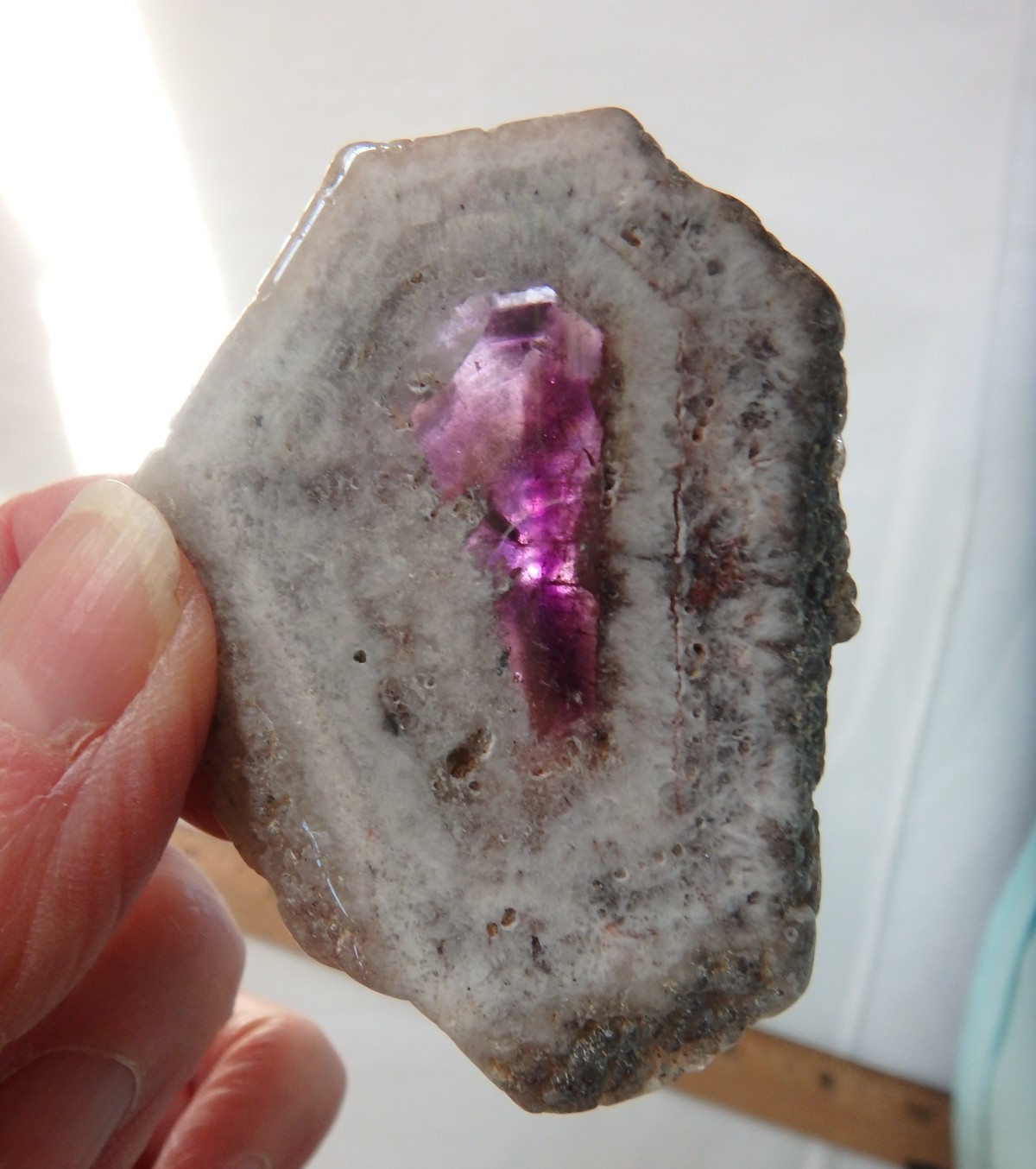 Stunning Crystal 💗✨ Trapiche Amethyst 💗✨Polished 33.4 grams