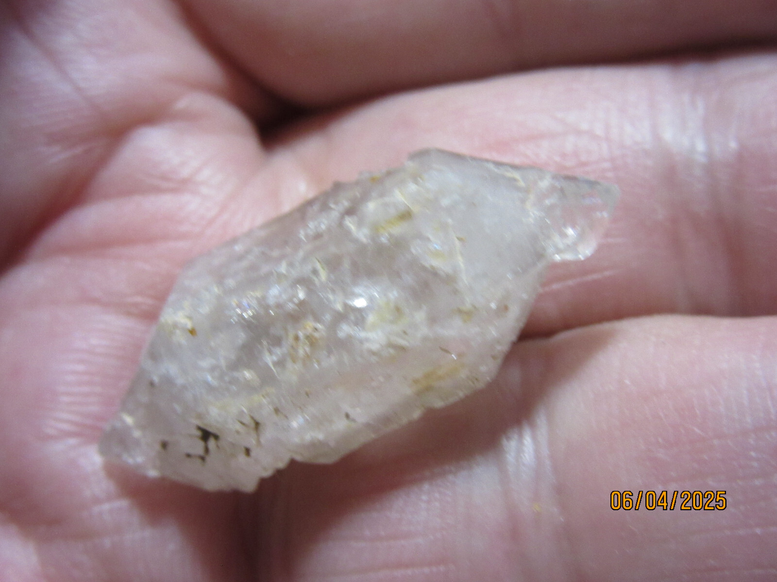 Scepter Quartz Crystal Double Terminated 1 1/4″ Point Collectible SQCDTP-29