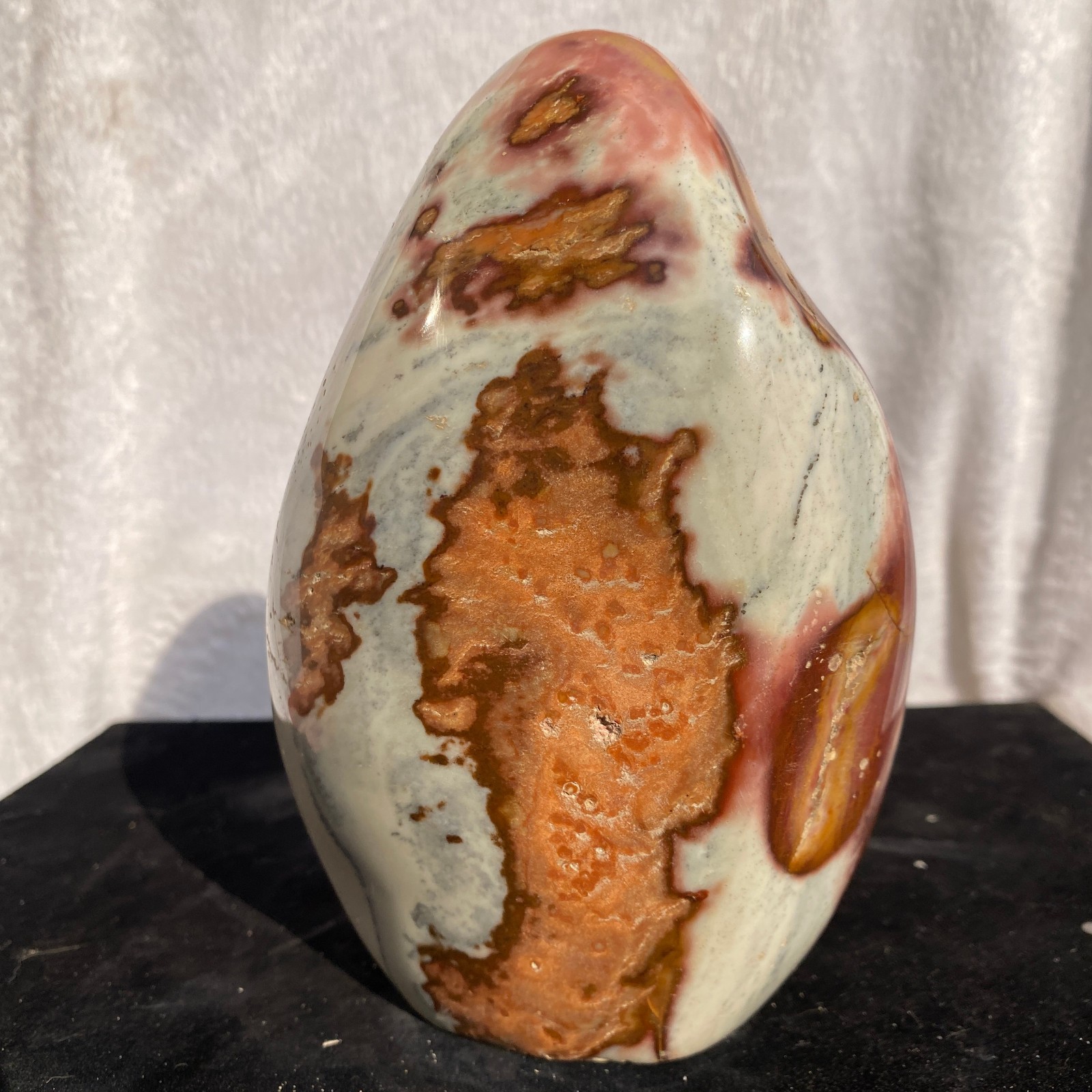 3.7lb Natural Polychrome Ocean Landscape Jasper Stone Mineral Display Specimen