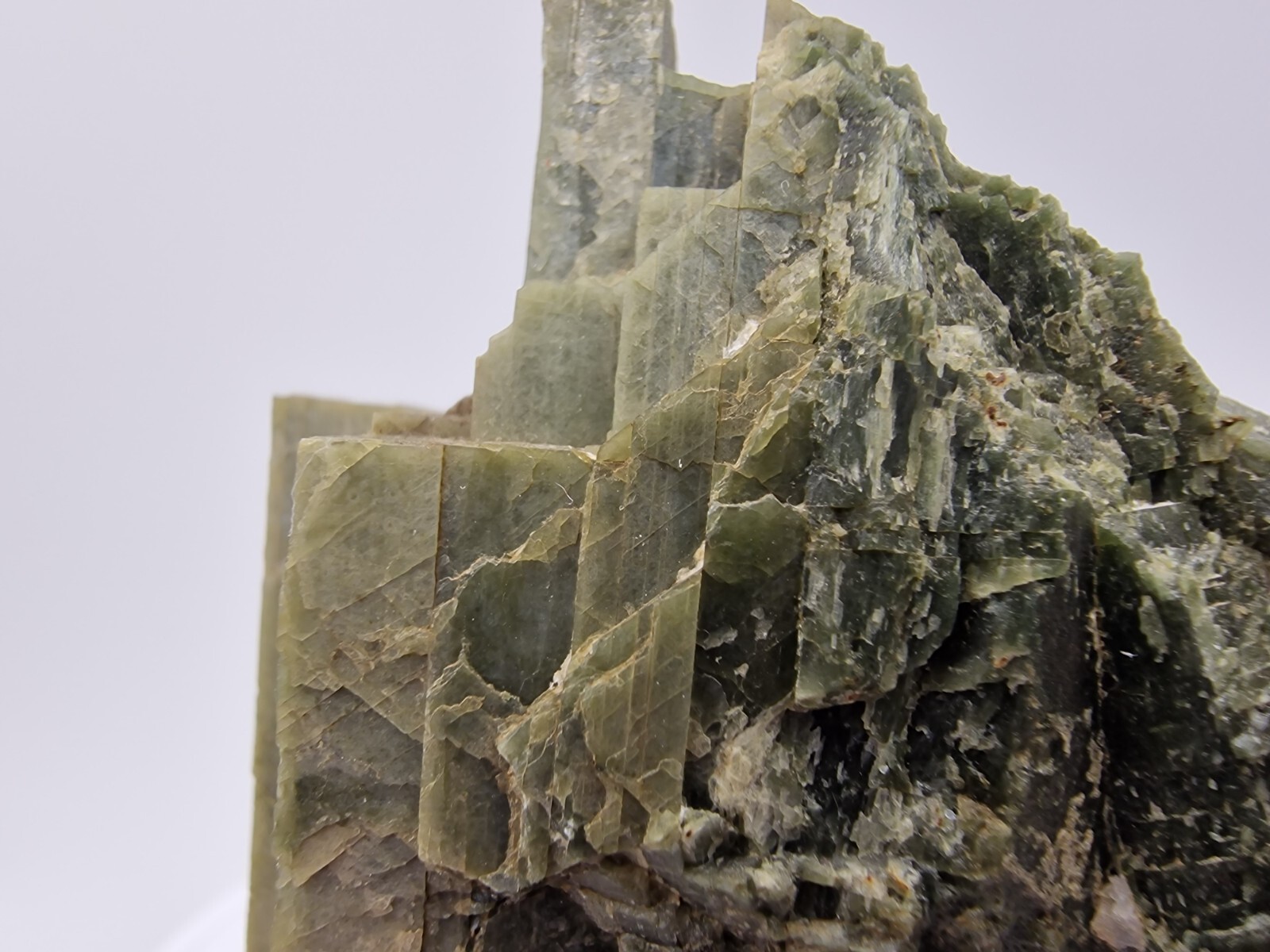 Malacolite ( Diopside var ) From Leijel Mine , Örebro Län , Sweden