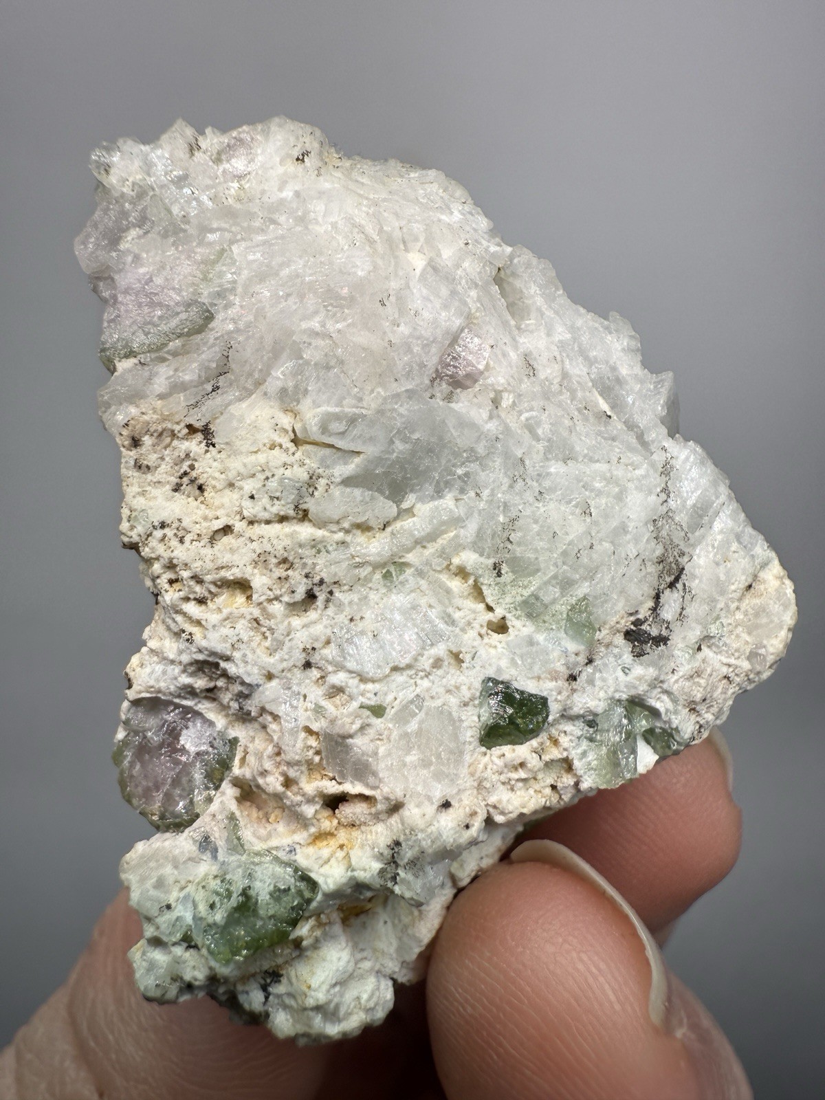 Watermelon Tourmaline on Matrix | Collector Mineral Specimen | Pakistan