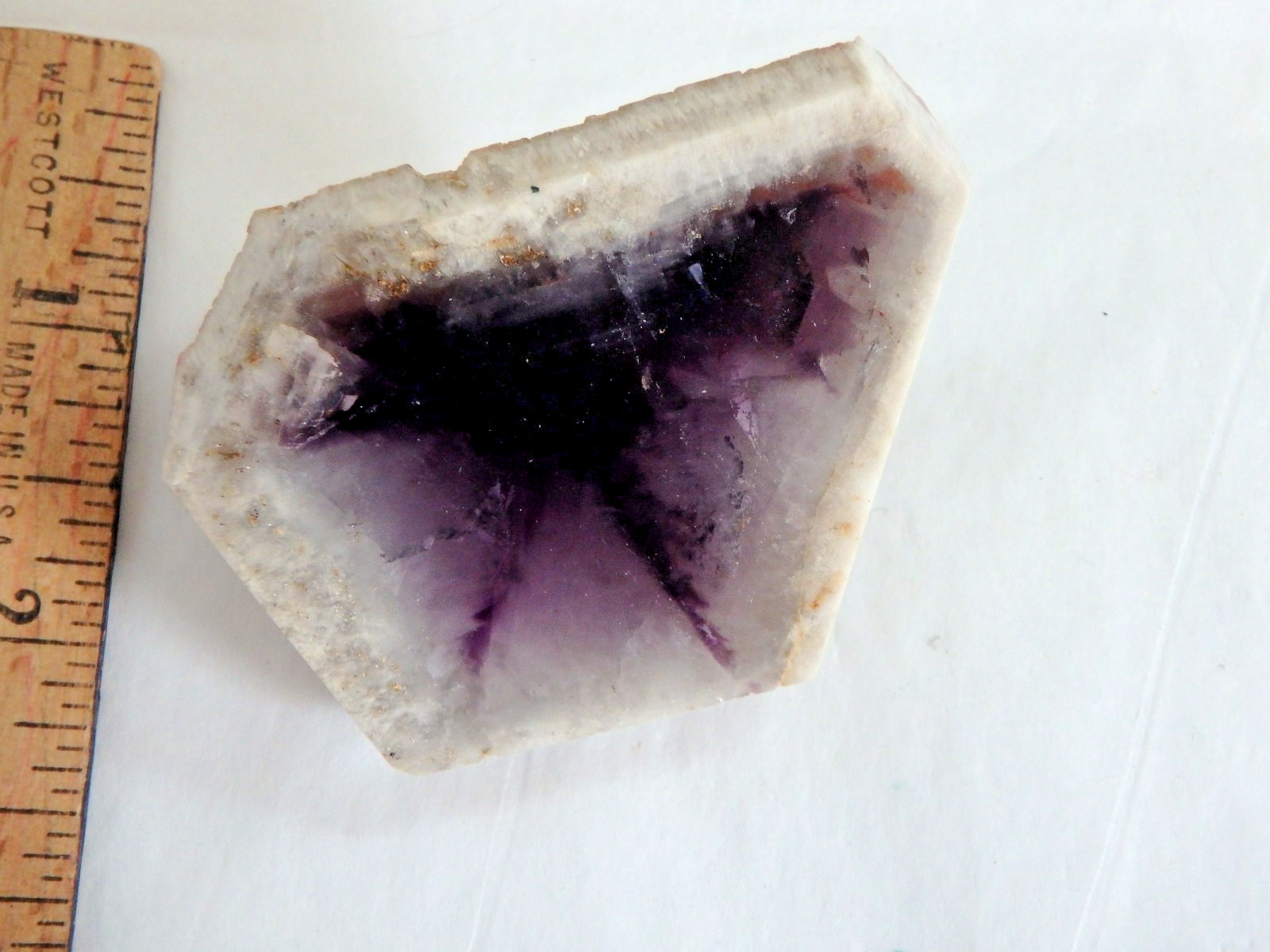 Stunning Crystal 💗✨ Trapiche Amethyst 💗✨Polished Face 92.4 grams