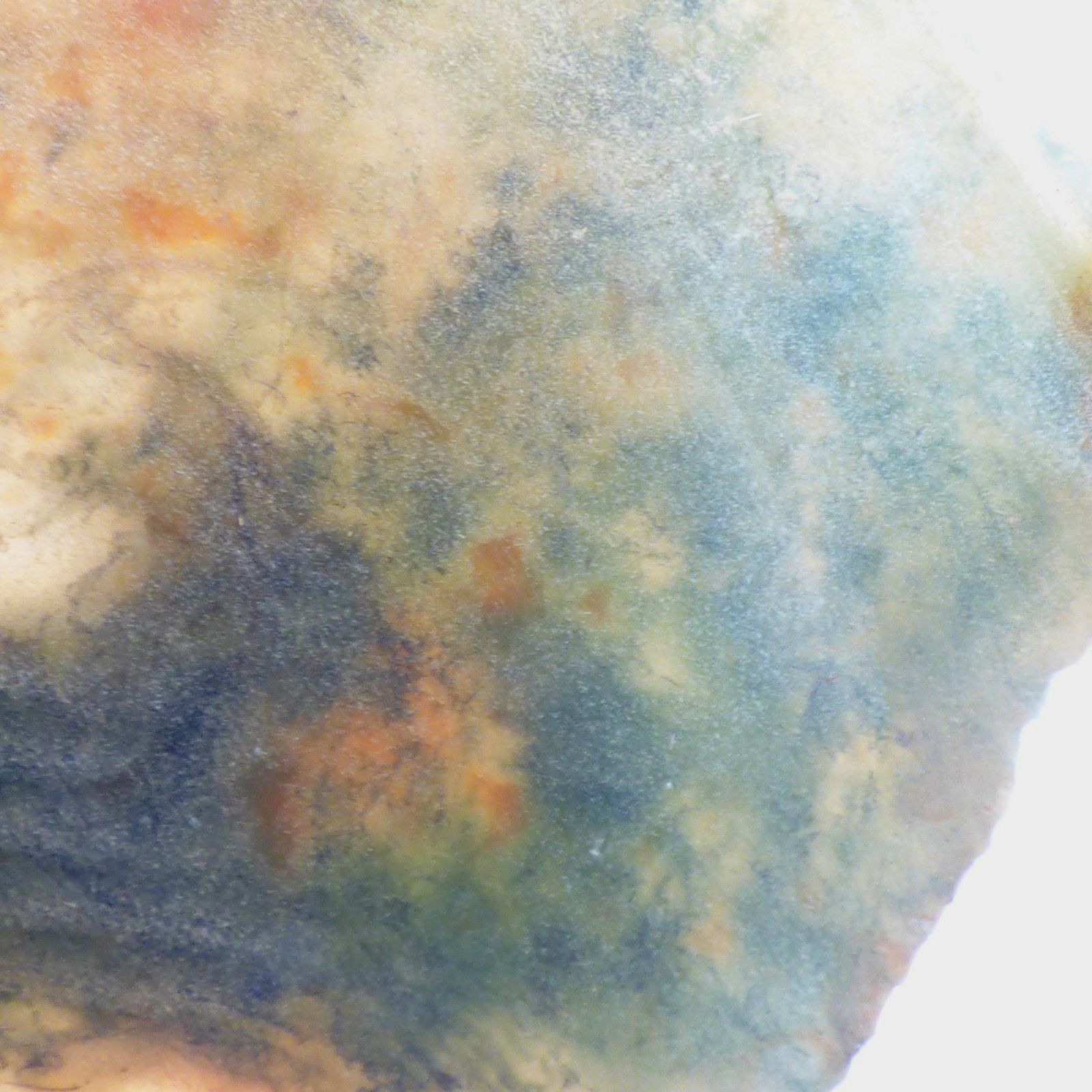 Red Green Moss Agate Slice UNPOLISHED For Collector or Lapidary 6.5cm x 3.5cm