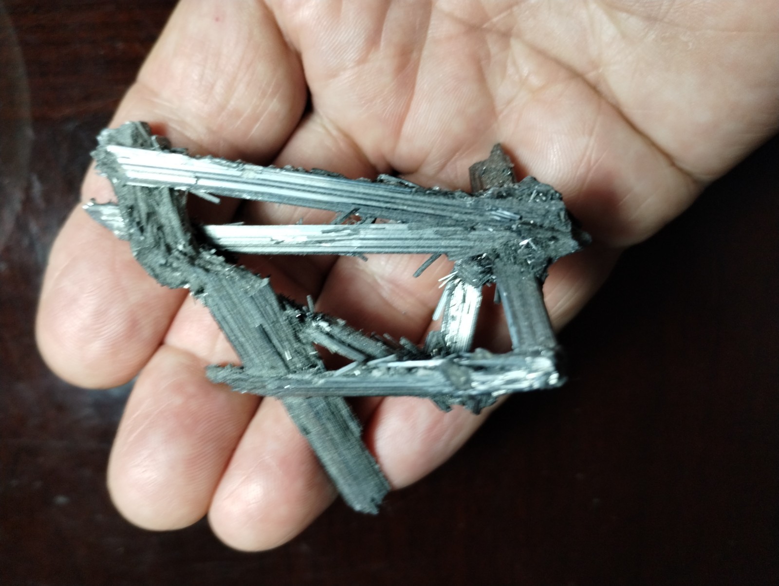 Beautiful Stibnite cluster, Natural Mineral Specimen