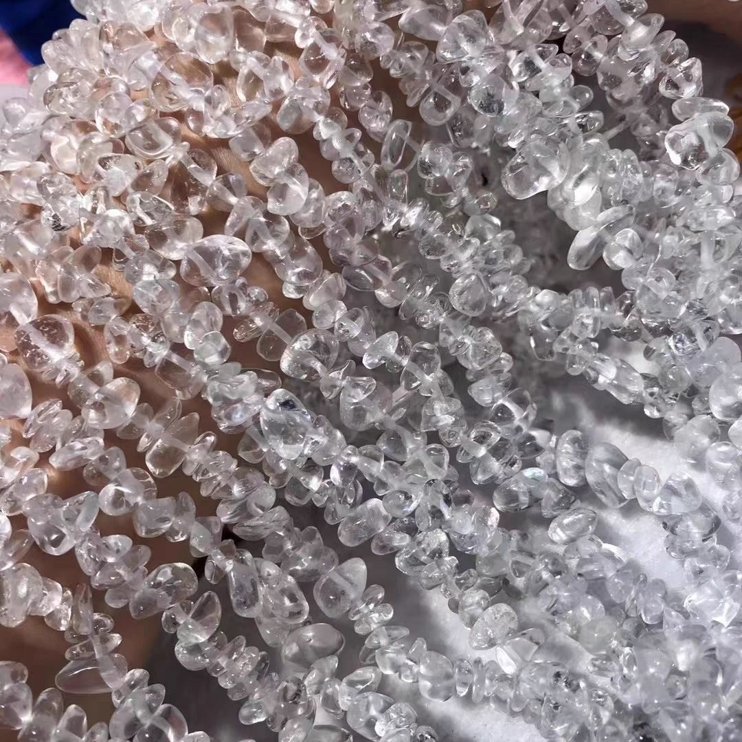 Clear Quartz Crystals Irregular Beads Can Diy Healing Overall length: 80mm
