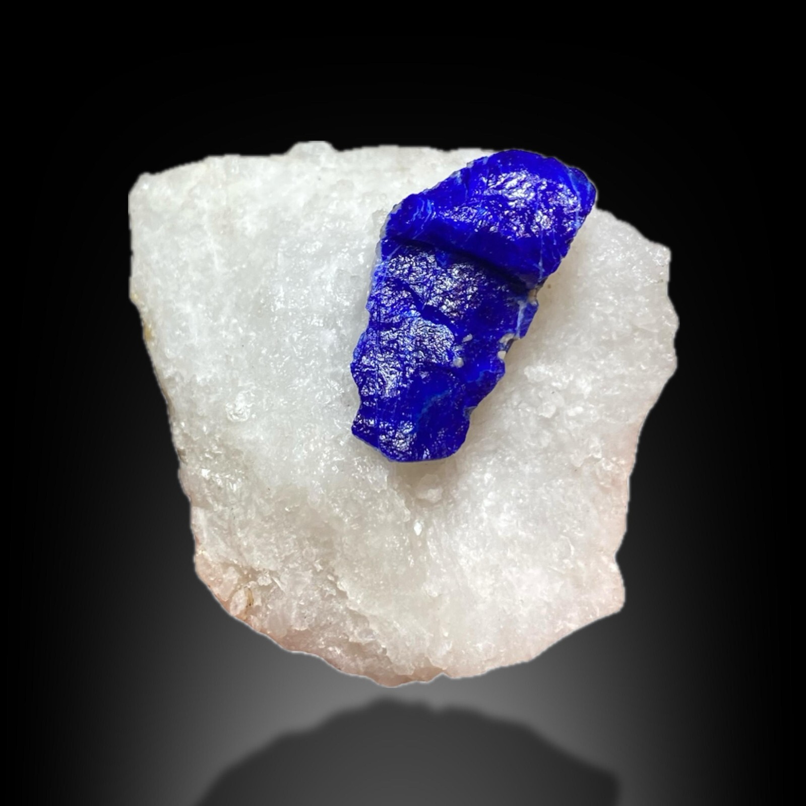 91ct | Rare Collector Grade Blue Lazurite Crystal Matrix Specimen | Afghanistan