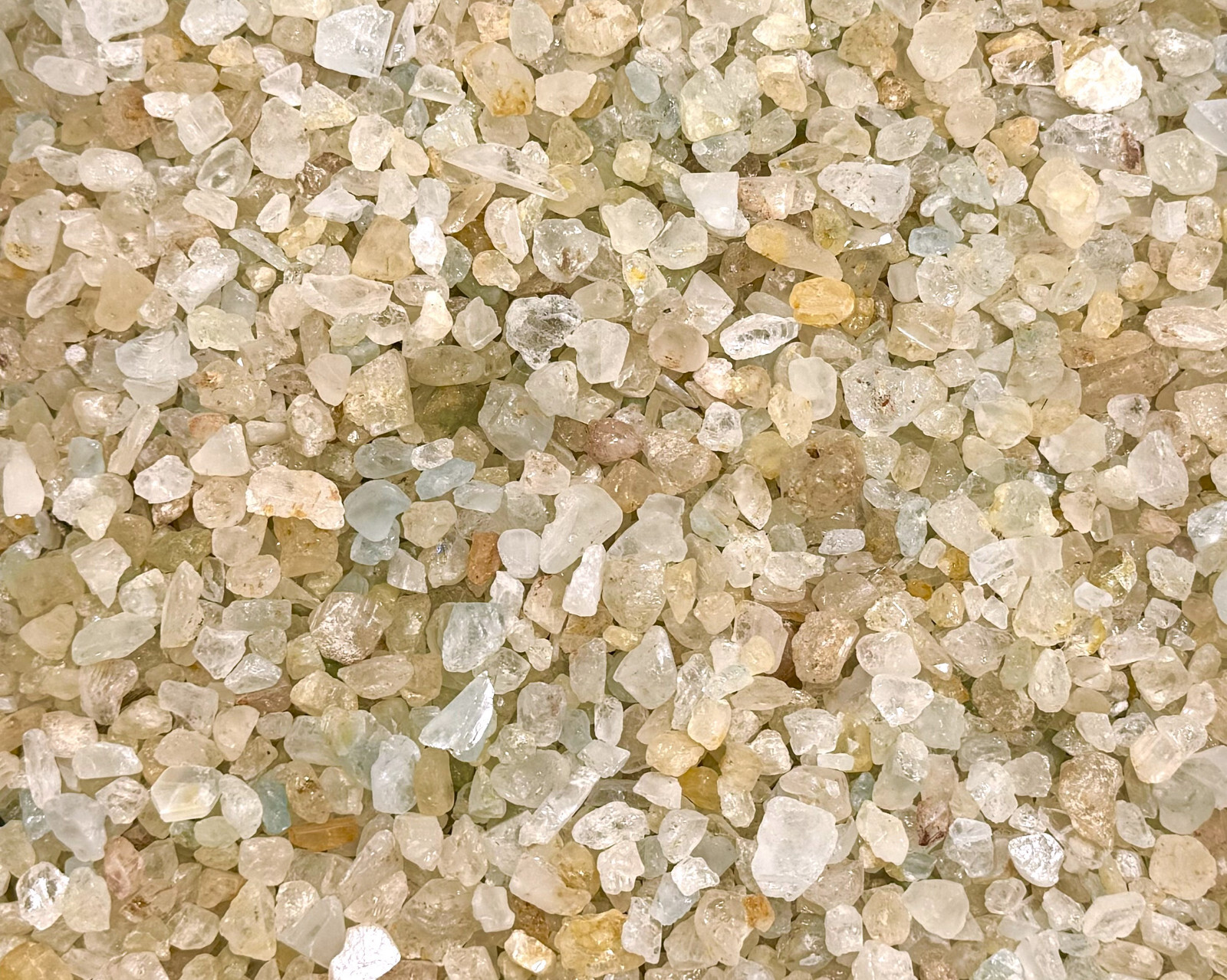 Natural Topaz Chips Crystal Collection 1/2 lb Box Lot (Rough Topaz, 8 oz)