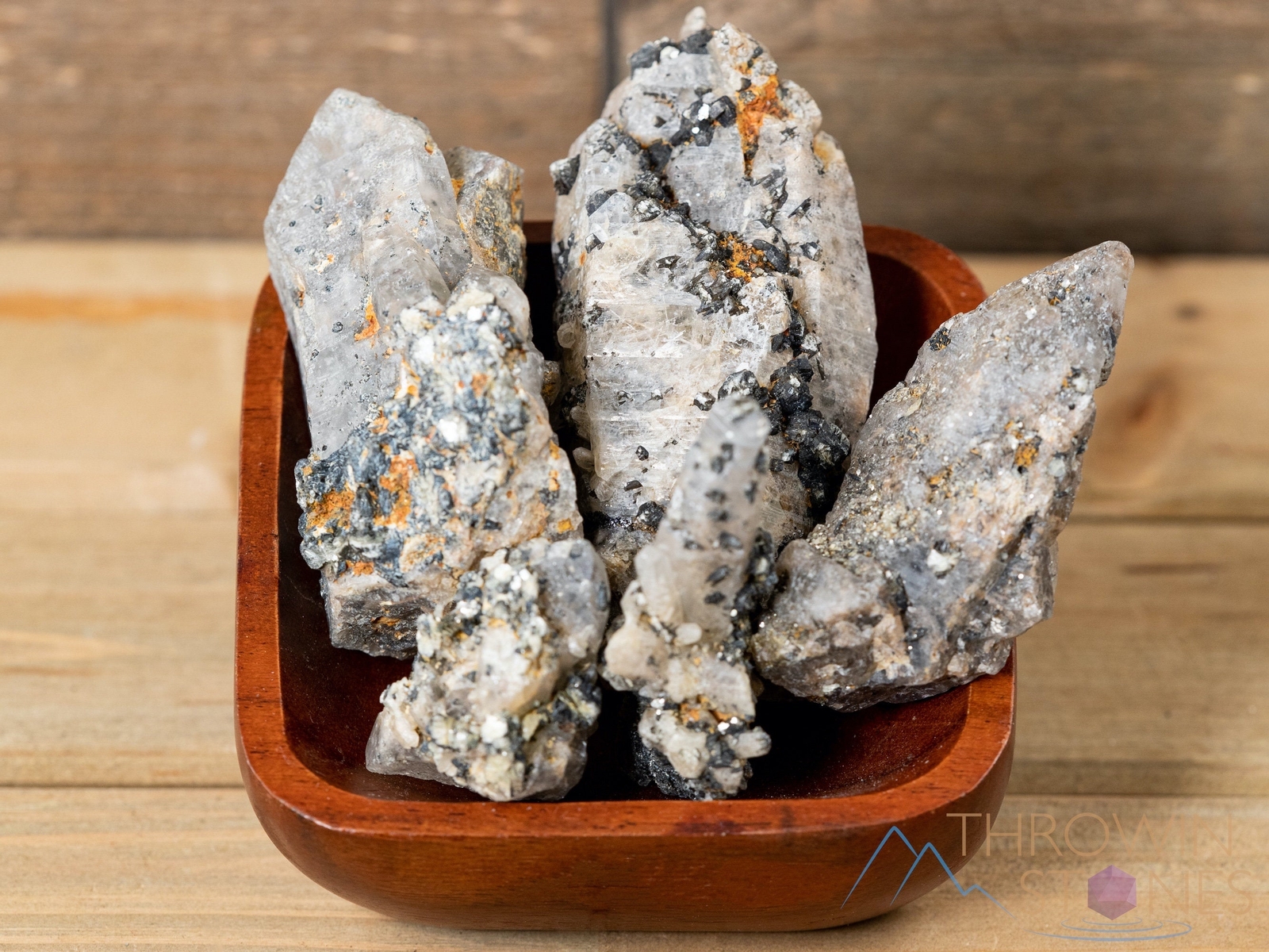 WITCHES FINGER, Clear QUARTZ, Raw Crystal Point, Thick, Gothic Home Decor, E0481