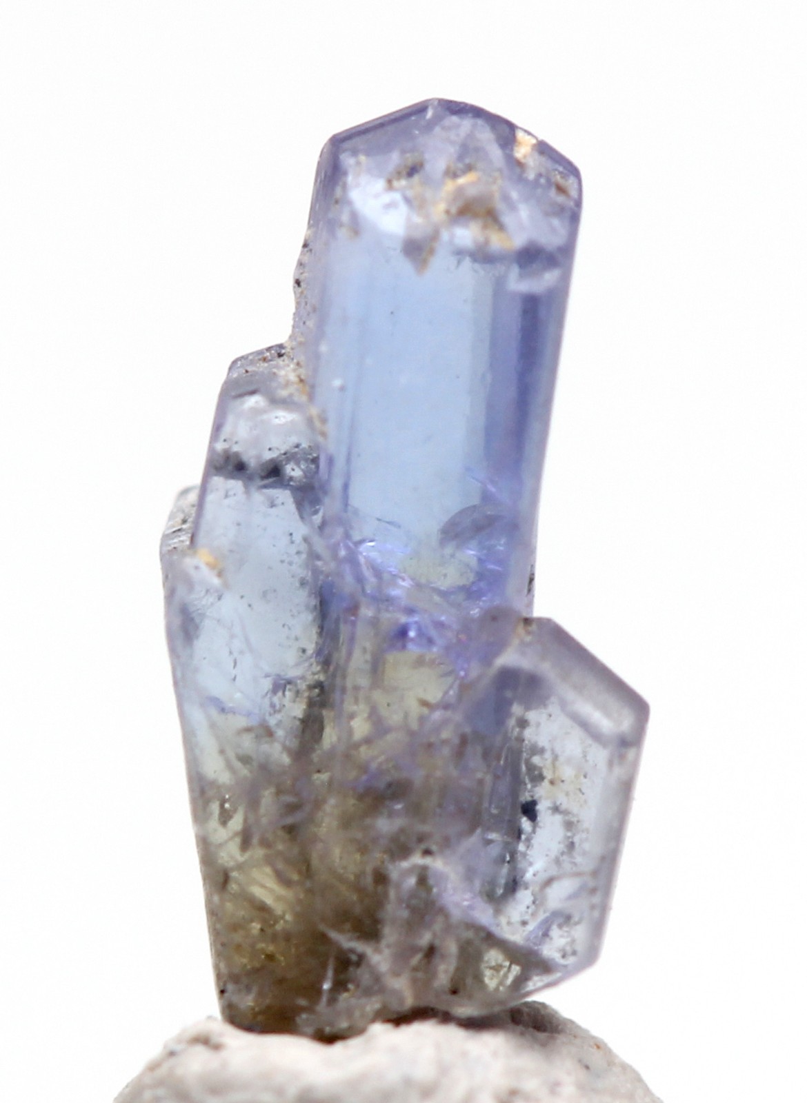 TANZANITE Crystal Mineral Specimen Natural Rainbow Terminated Point GEMSTONE GEM