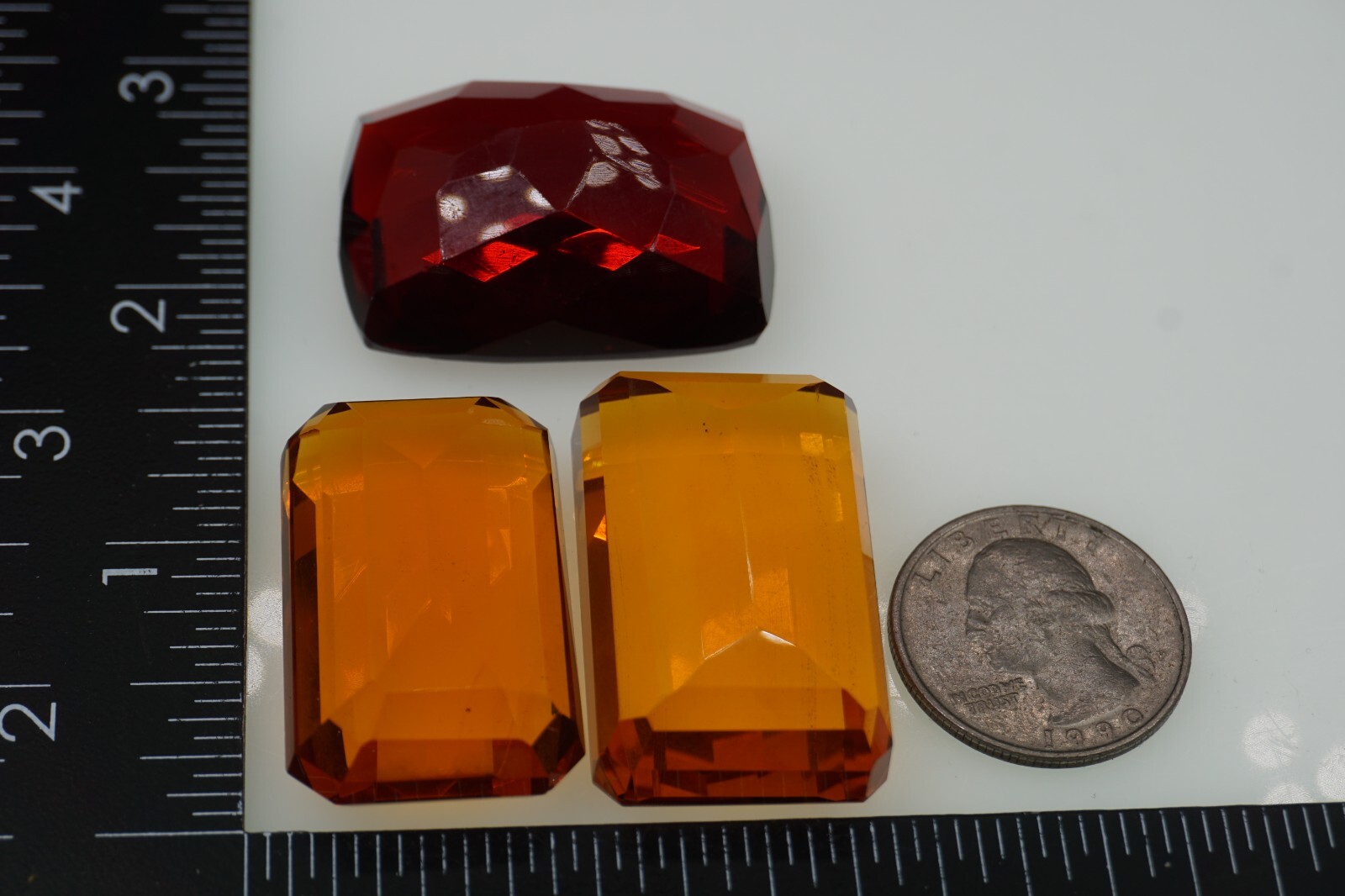 USA – Andara Crystal – Multiple Colors – 326ct – FACETED GEM (Monoatomic) #yep5