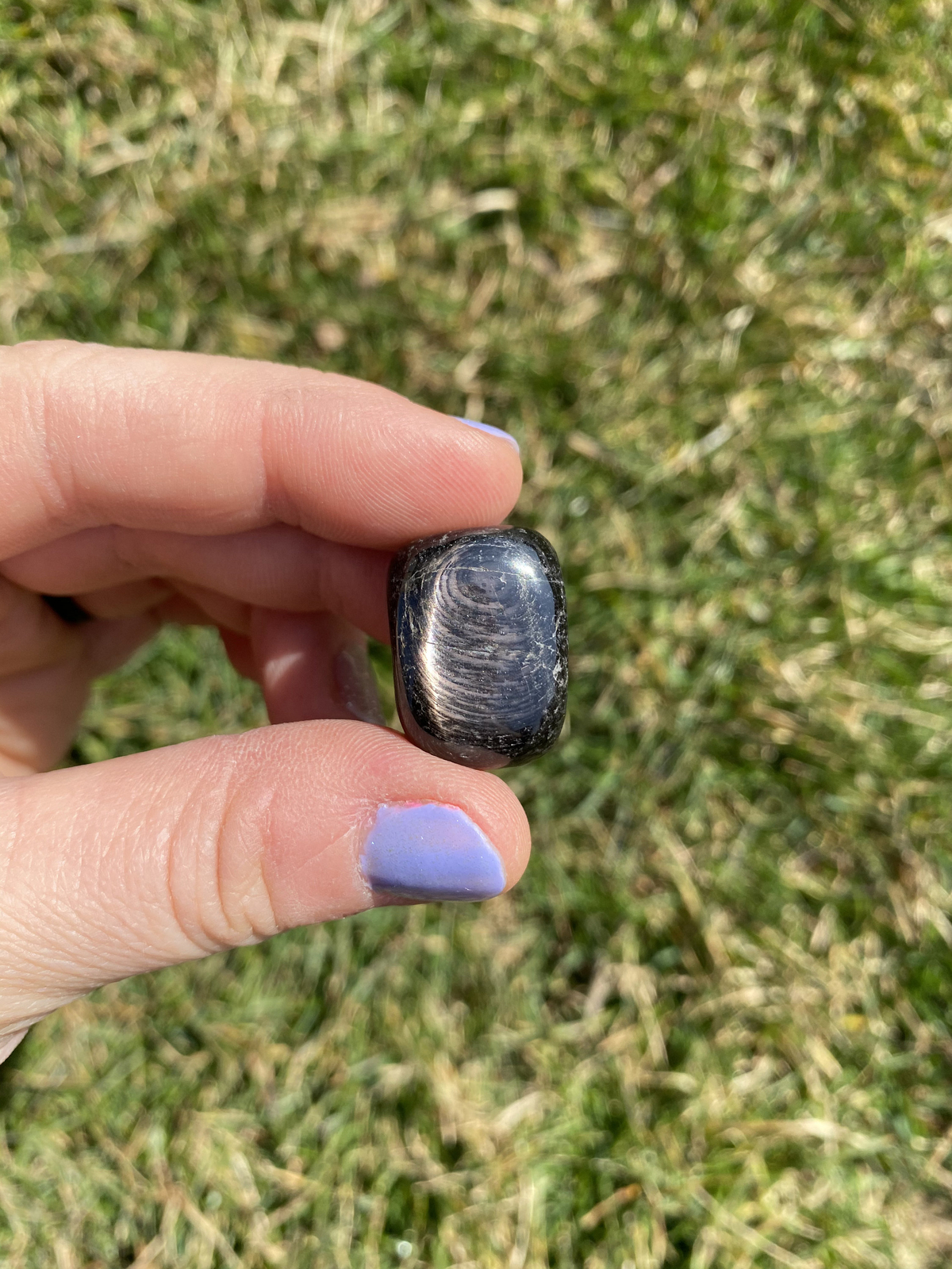 Hypersthene Tumbled Stone – Polished Natural Hypersthene Crystal from Australia