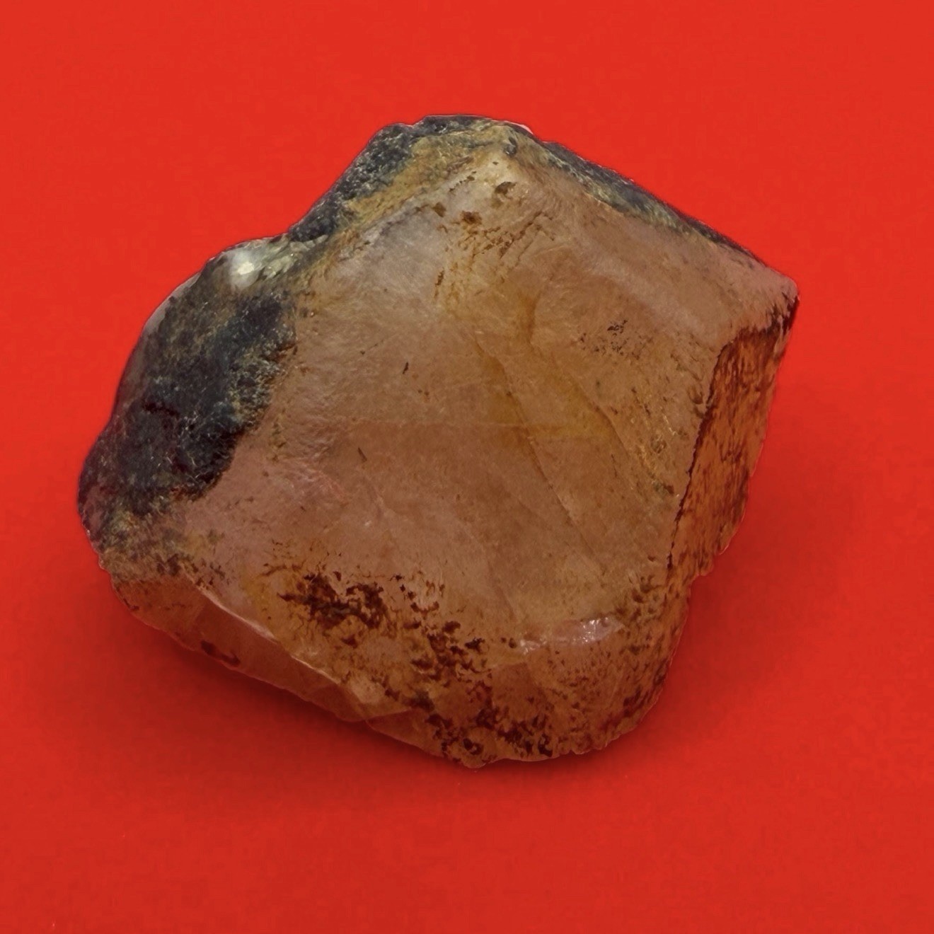 Golden Brazilian Phenacite Crystal: High-Vibration Gemstone, 23.76g/118.8ct