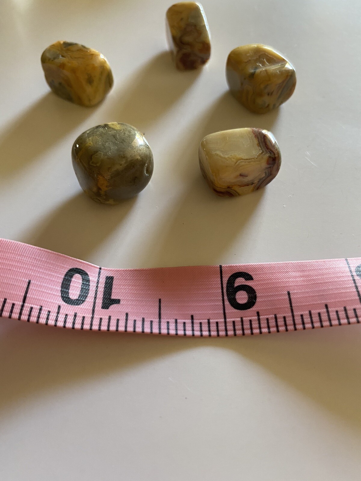 Crazy Lace Agate 5 Cube/rectangular