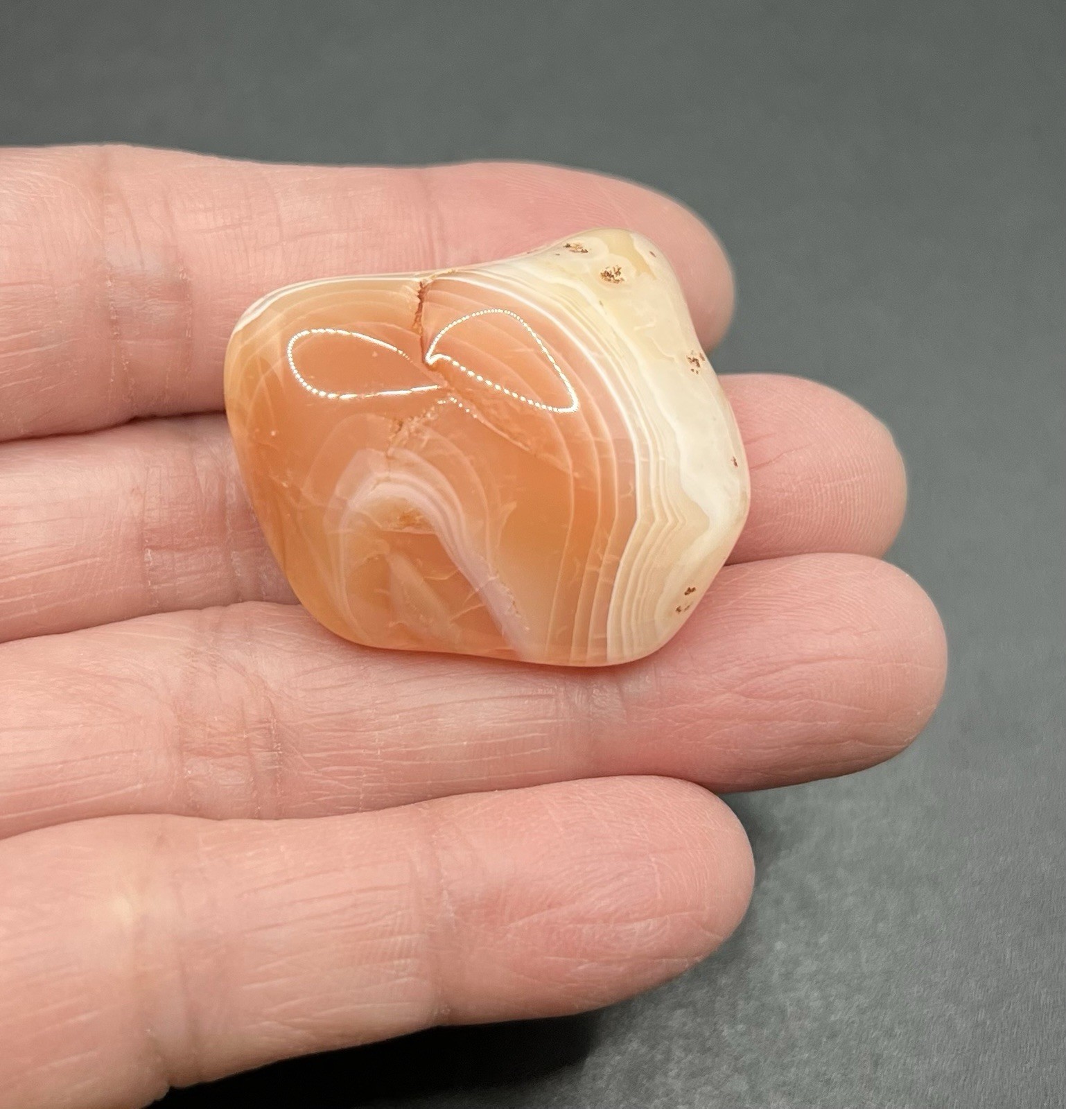 Agate Genuine Stones 7pcs 121.5g Total – Beautiful Patterns !!