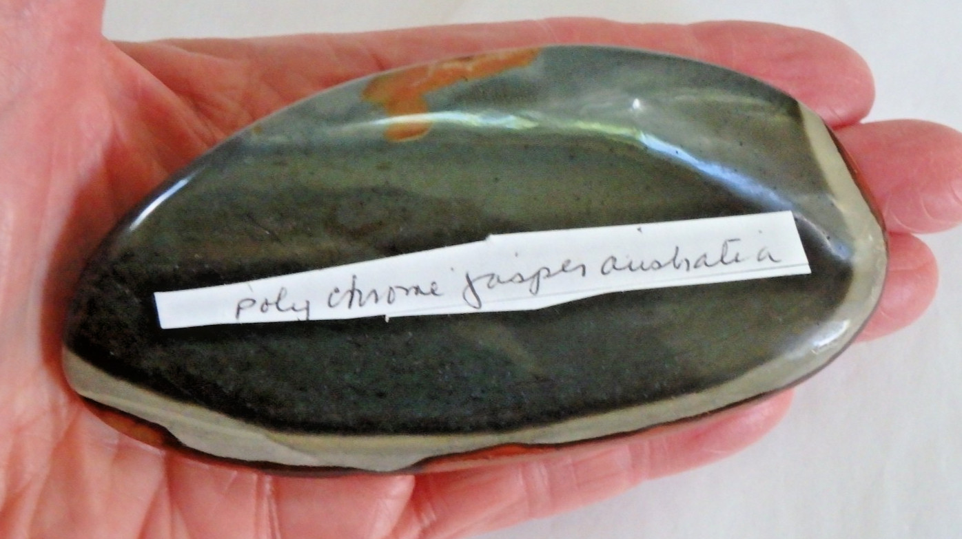 Crystal Stunning Polychrome Jasper Polished 120.9 grams Australia