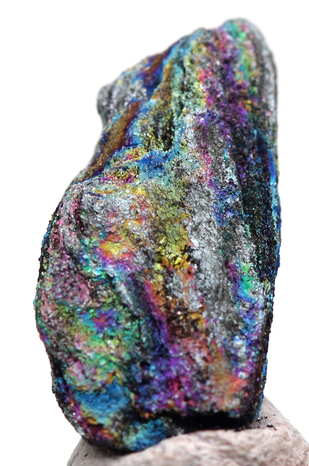 RAINBOW HEMATITE Mineral Specimen Iridescent Natural Healing Minas Gerais BRAZIL