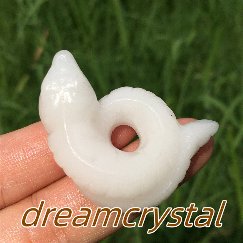 10pcs Natural Mix Quartz Crystal Snake Skull Hand Carved Skull Reiki Random Gift