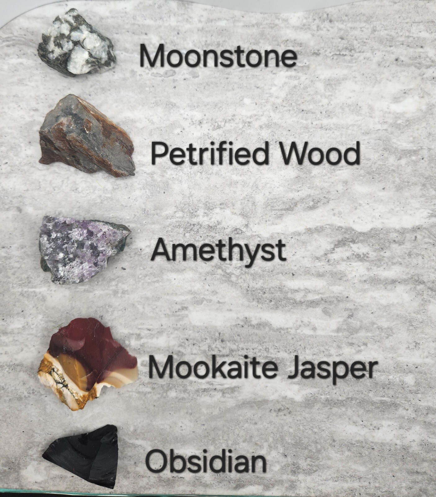 Crystal Book Psychic Powers Rough Crystal Lot Sage Smudge Stick Trinket Bowl