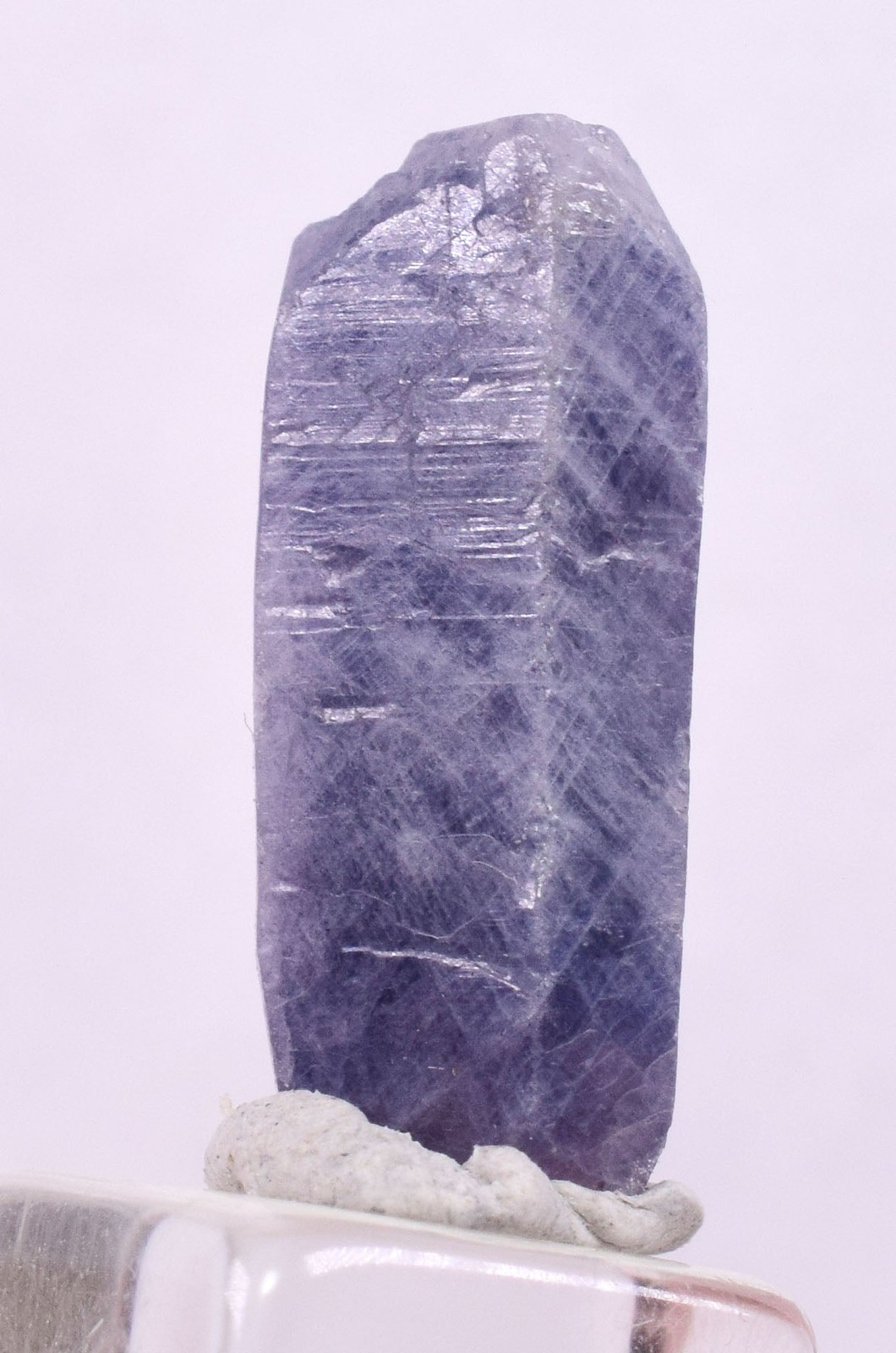 12.5cts SAPPHIRE CRYSTAL NATURAL ROUGH BLUE TANZANIA MINERAL SPECIMEN TB198