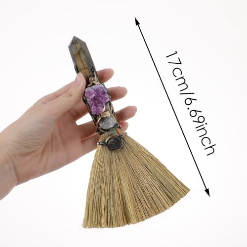 Witch Broom Witchcraft Supplies – Altar Supplies with Wiccan Stuff Labradorite
