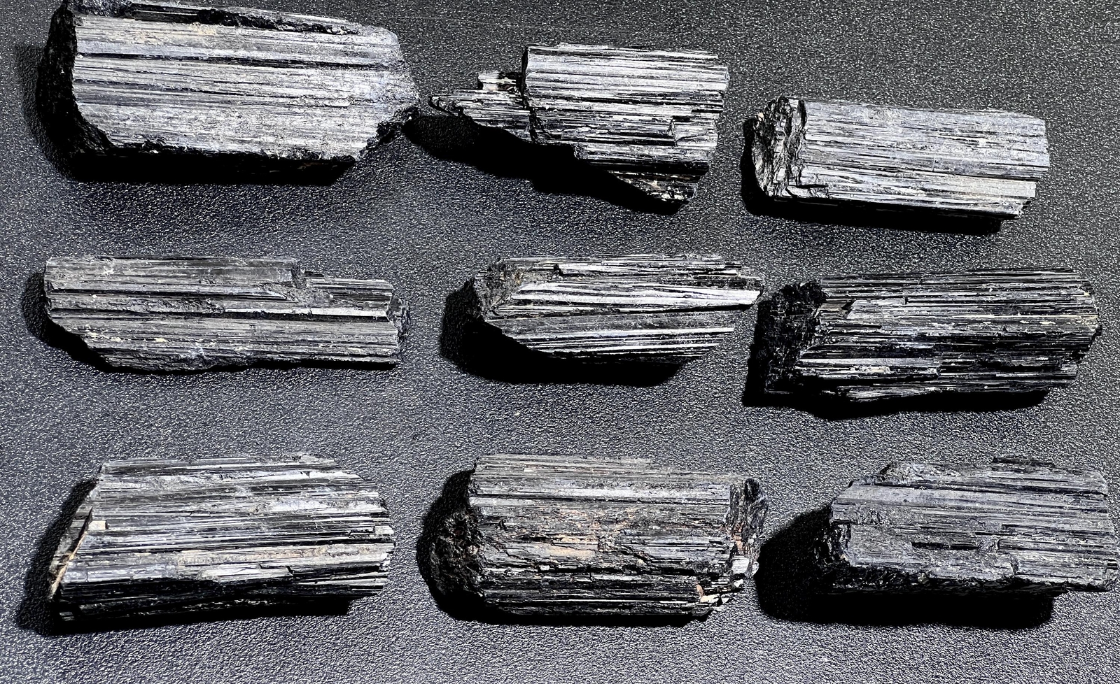 Large Black Tourmaline Crystals (1-3 Inches)(By The Piece Or Pound) Rough Raw