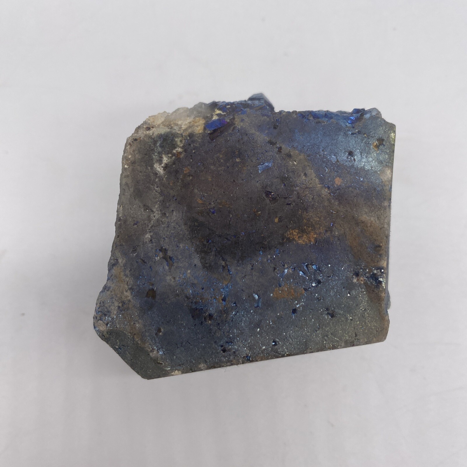 Titanium Specimen Quartz Crystal Point Cluster 5.3 Ounces