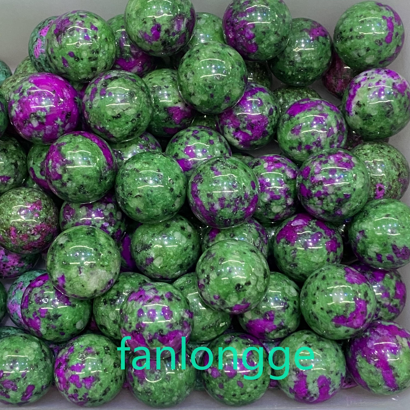 1pc Natural Zoisite Ball Quartz Crystal Sphere Reiki Healing 30mm