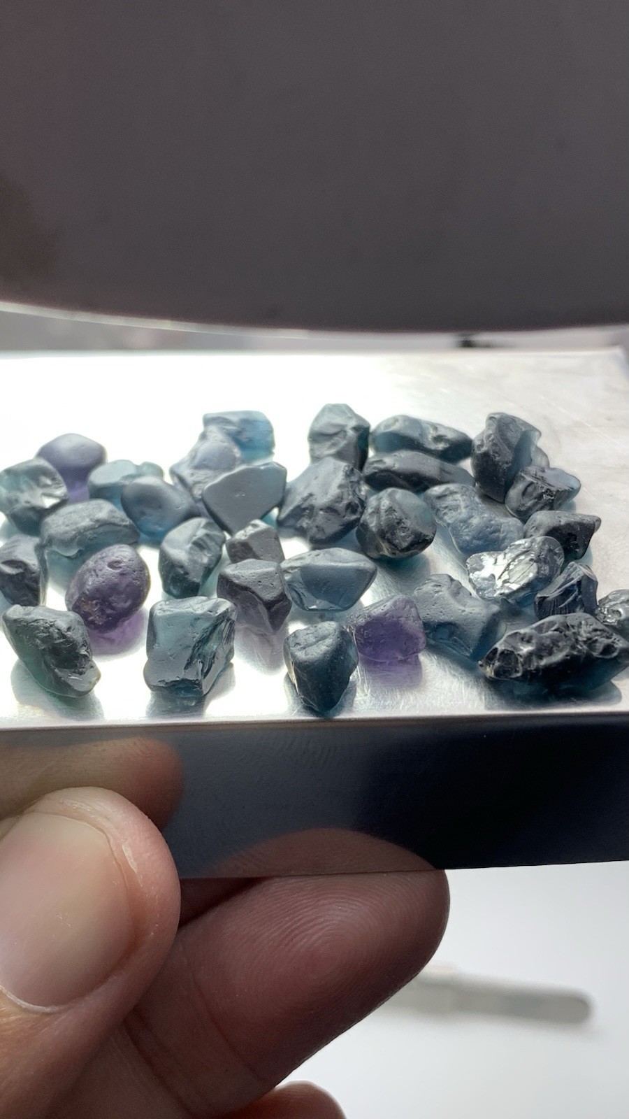 65 Carats Blue Spinel Dark Color Loupe Clean From Africa