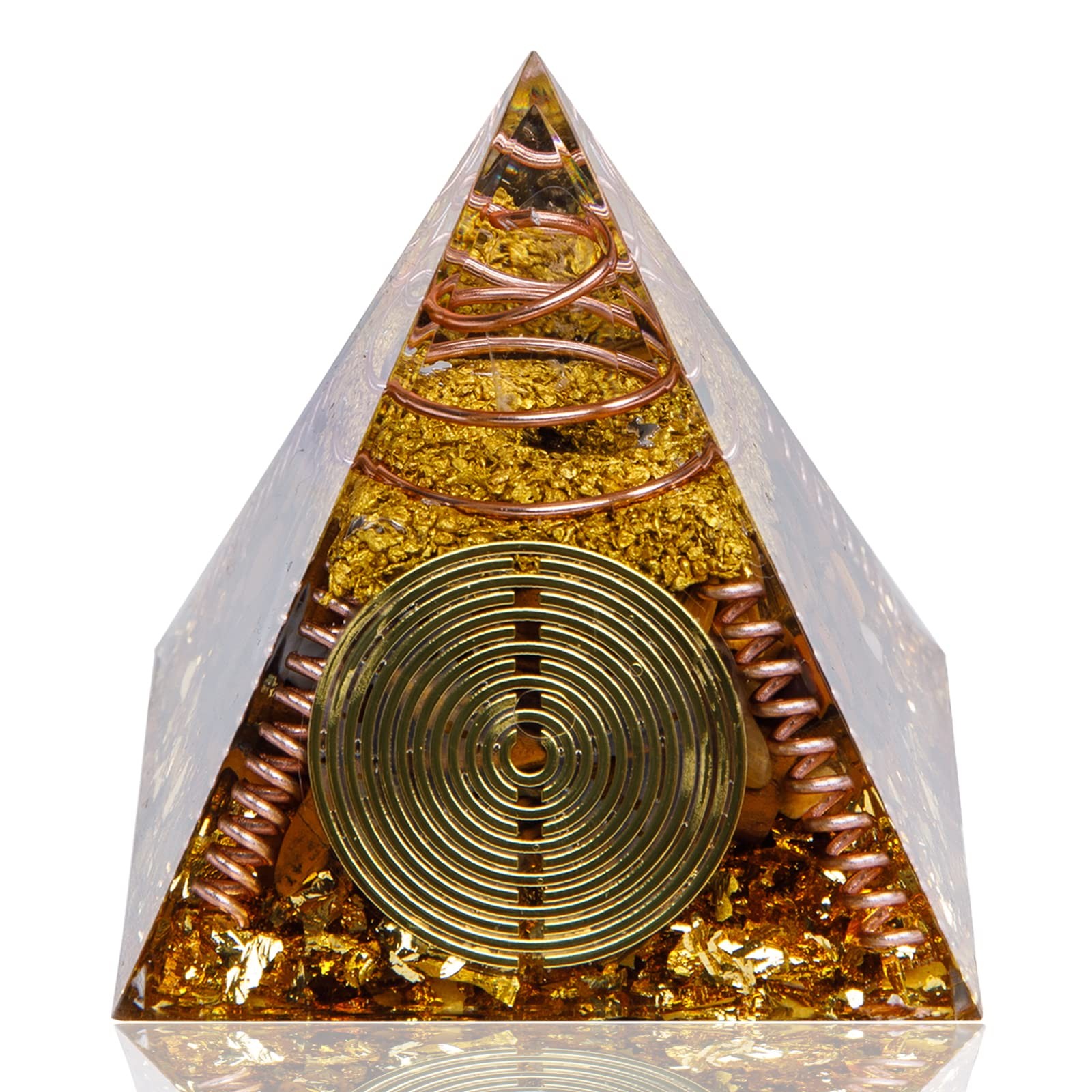 Orgone Pyramid Energy Generator Emf Protection Healing Meditation Orgonite USA