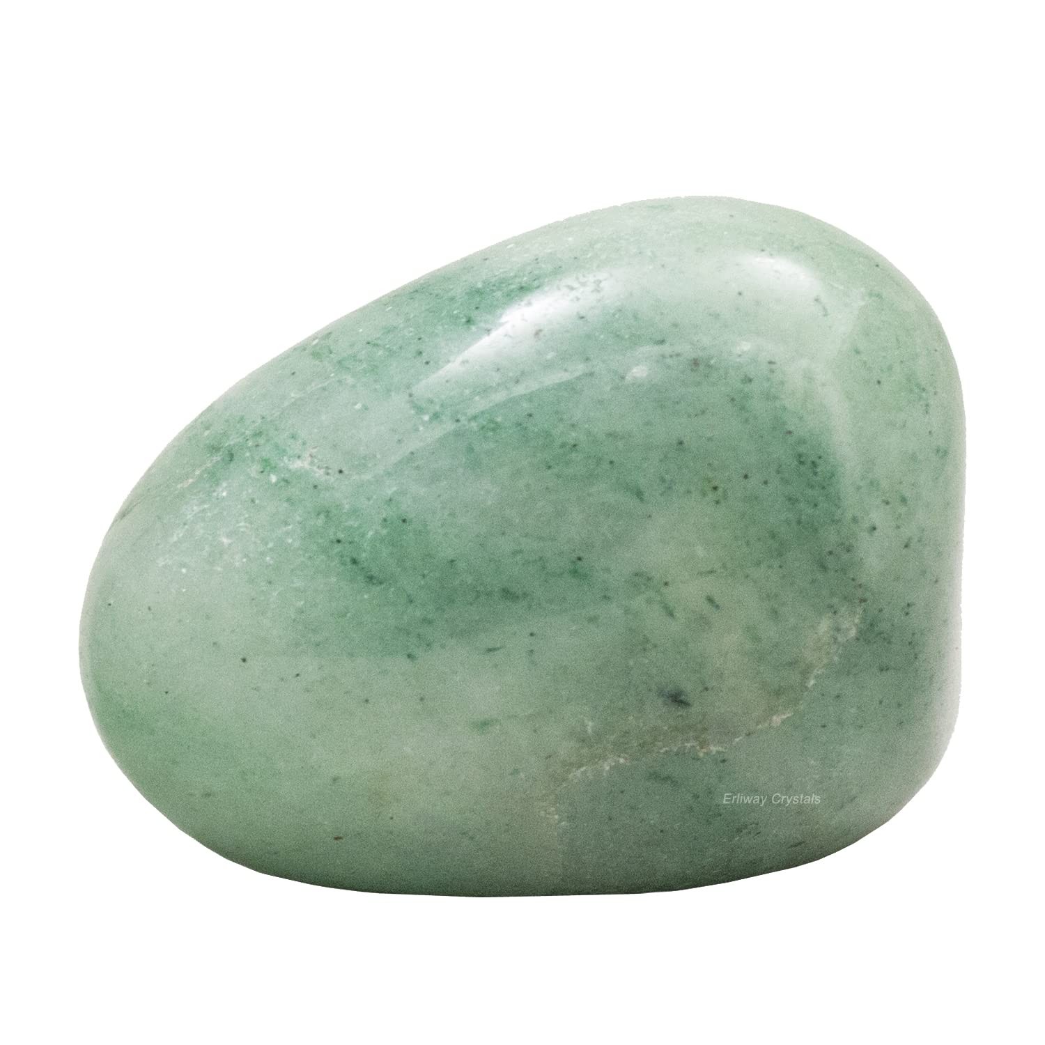 Green Aventurine Crystal Tumbled Healing Stone, 1.25-2.0″, Natural Polished Gems