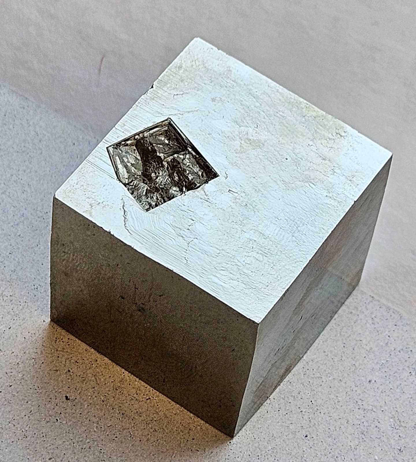 Gorgeous Pyrite Cube – Navajun, Spain