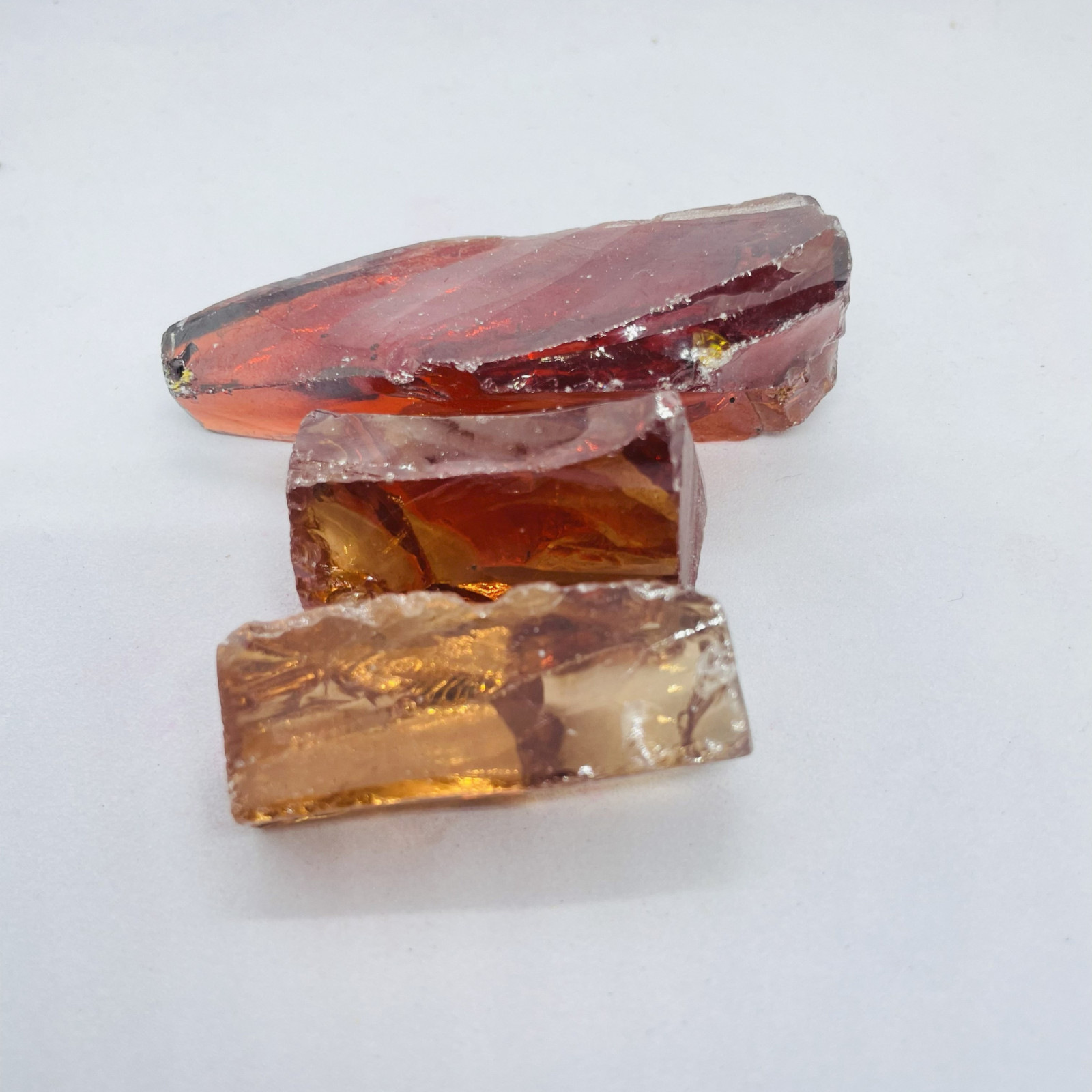 Untreated Natural Orange Zircon Rough Stone 300-400ct| Healing Raw Crystal