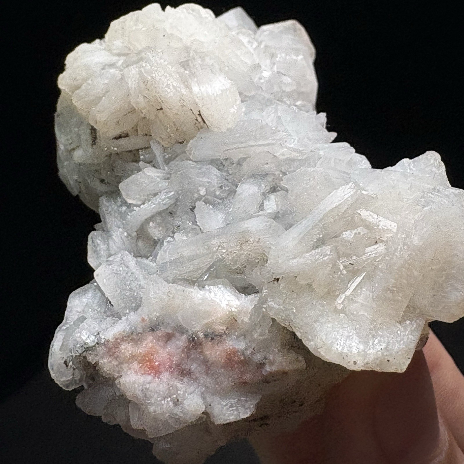 Natural Apophyllite Stilbite Crystal Specimen India Zeolite Healing Raw Mineral