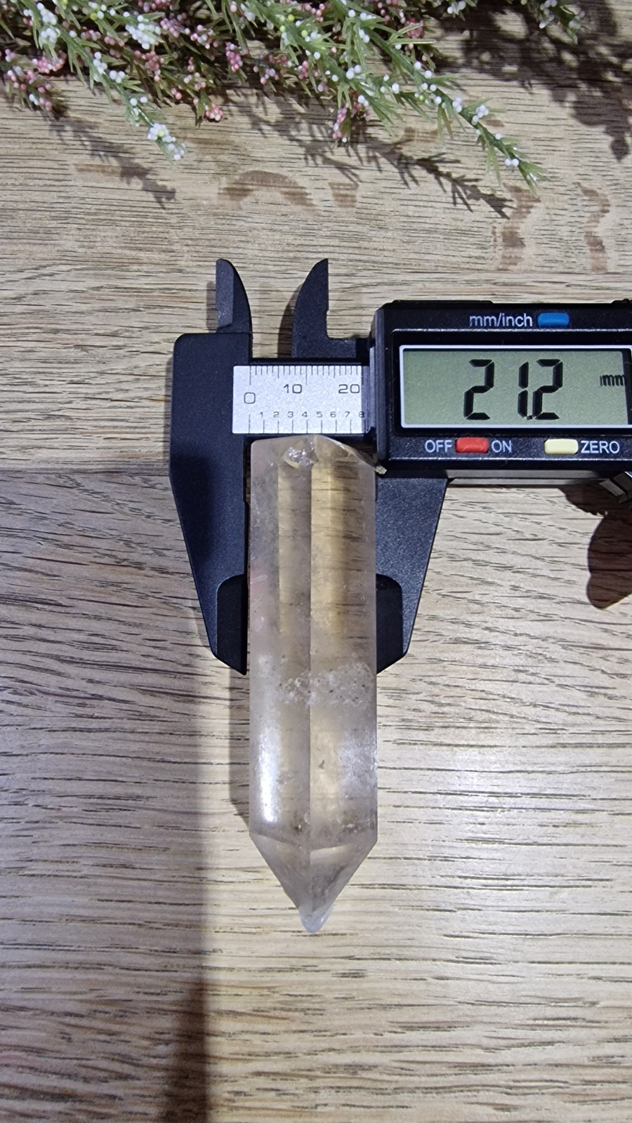 Clear Quartz Crystal Tower Point 7.6cm 75g IMPERFECT Healing Crystal