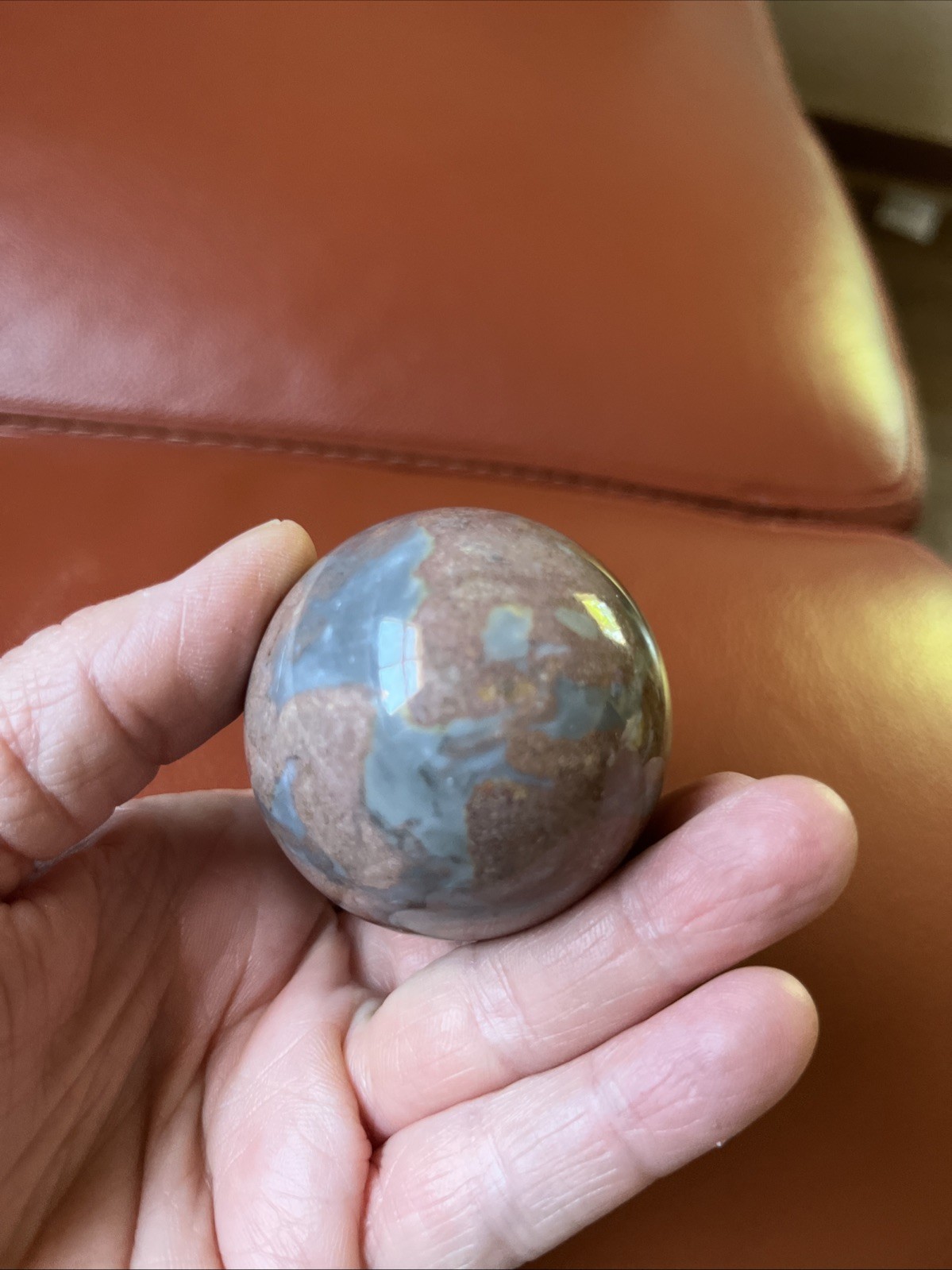 Jasper Solid Mineral Egg Shaped Metaphysical Healing