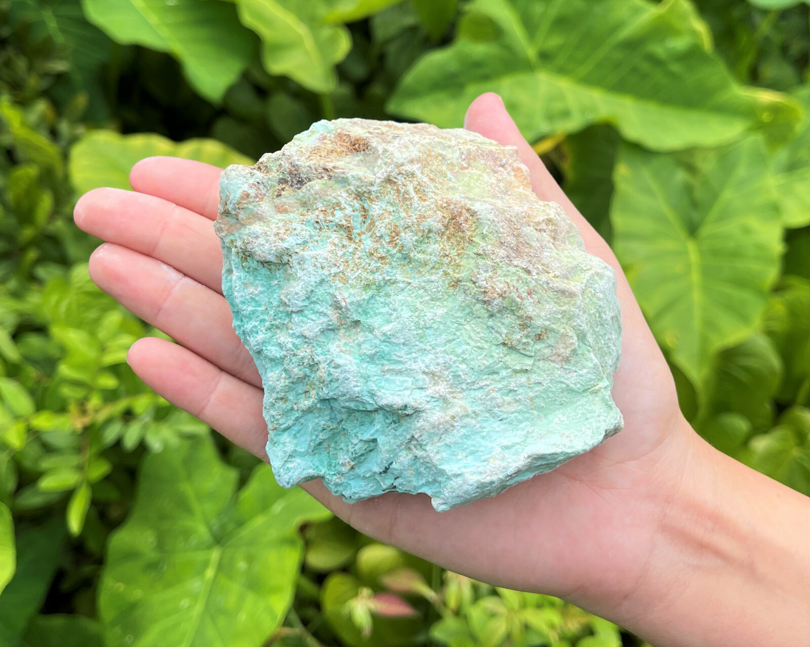 JUMBO Rough Natural Turquoise Crystals – Choose Size (Raw Turquoise Stones)