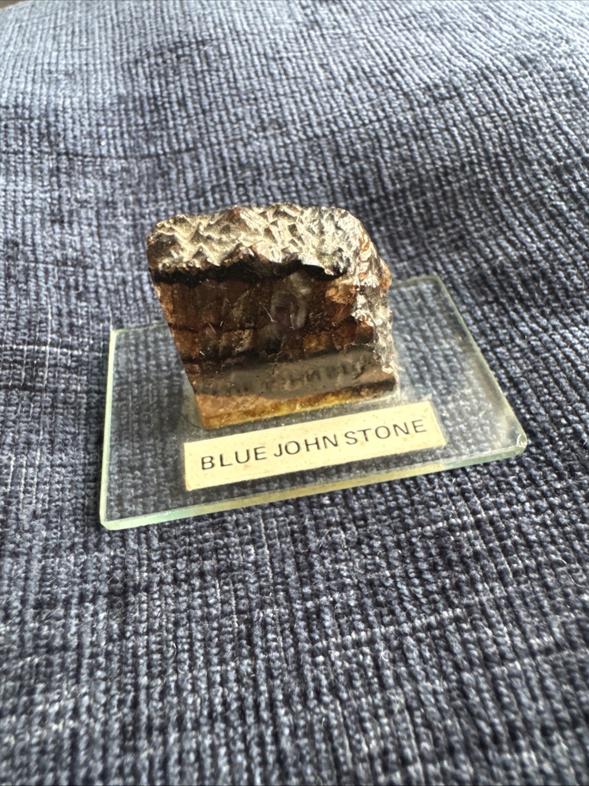 Blue John Specimen Stone