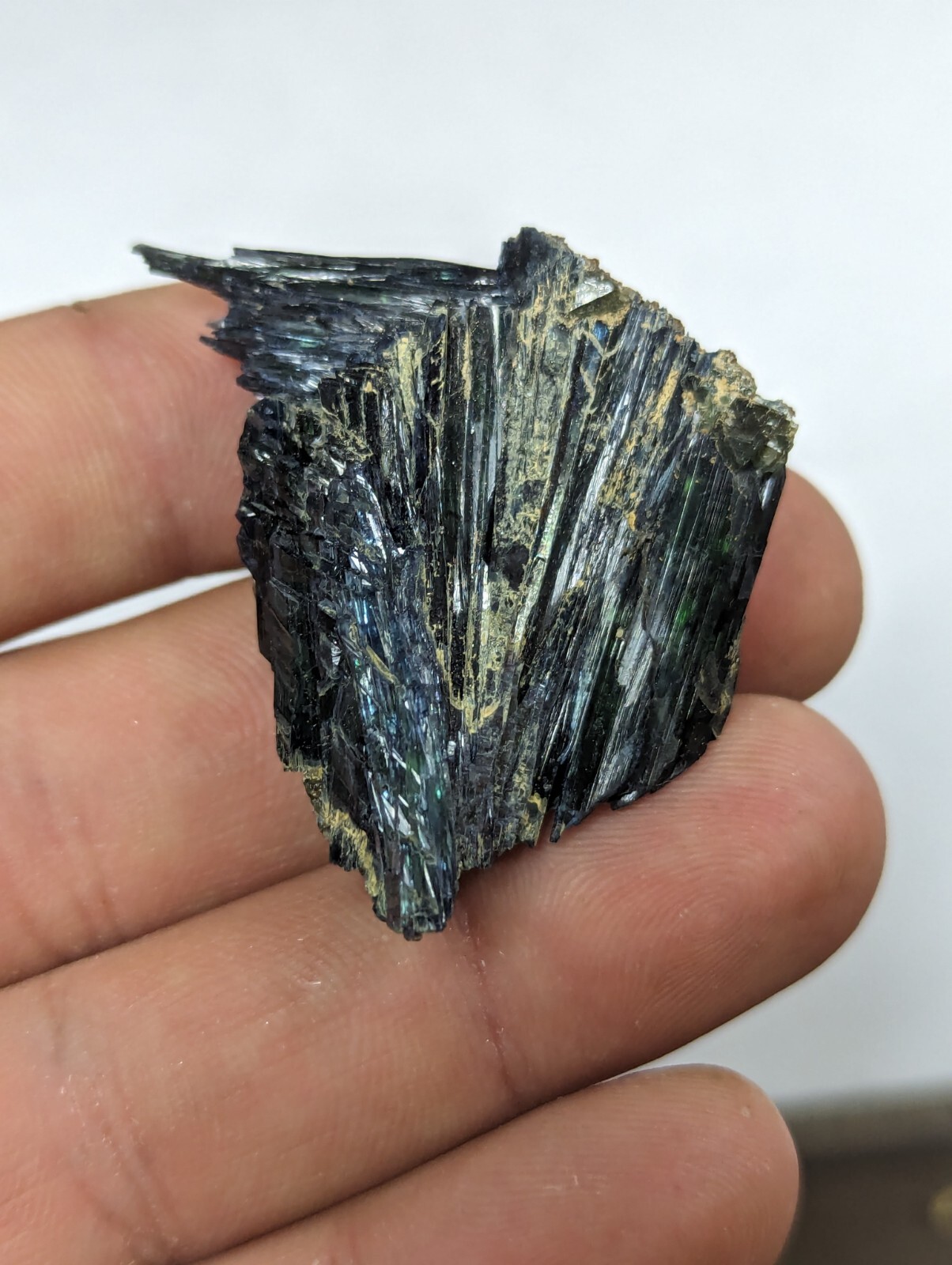 Funky Natural Vivianite Crystal Cluster Big Specimen Brazil